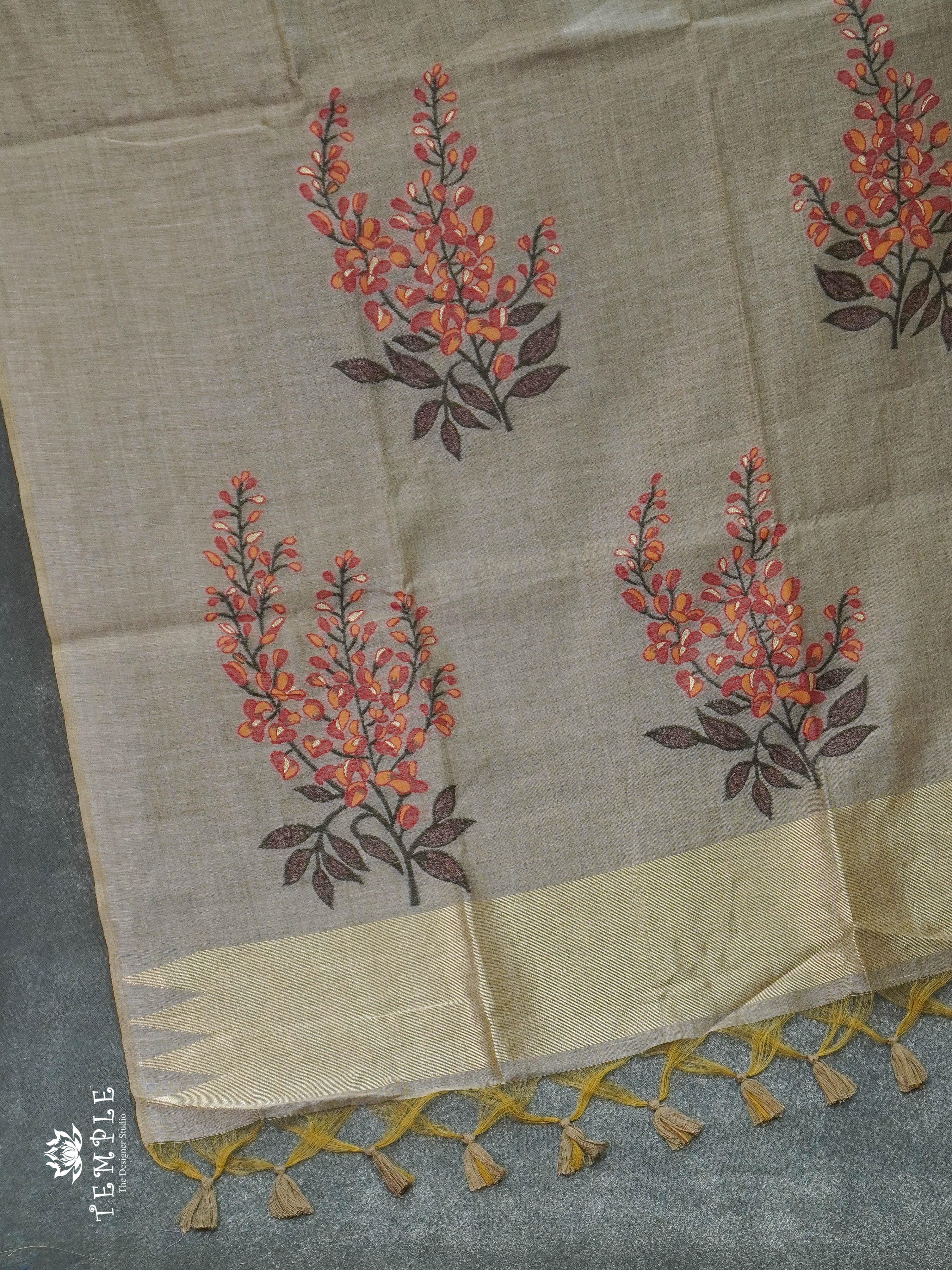 Munga Cotton Saree | TTDS1444 (DESIGN - 1)