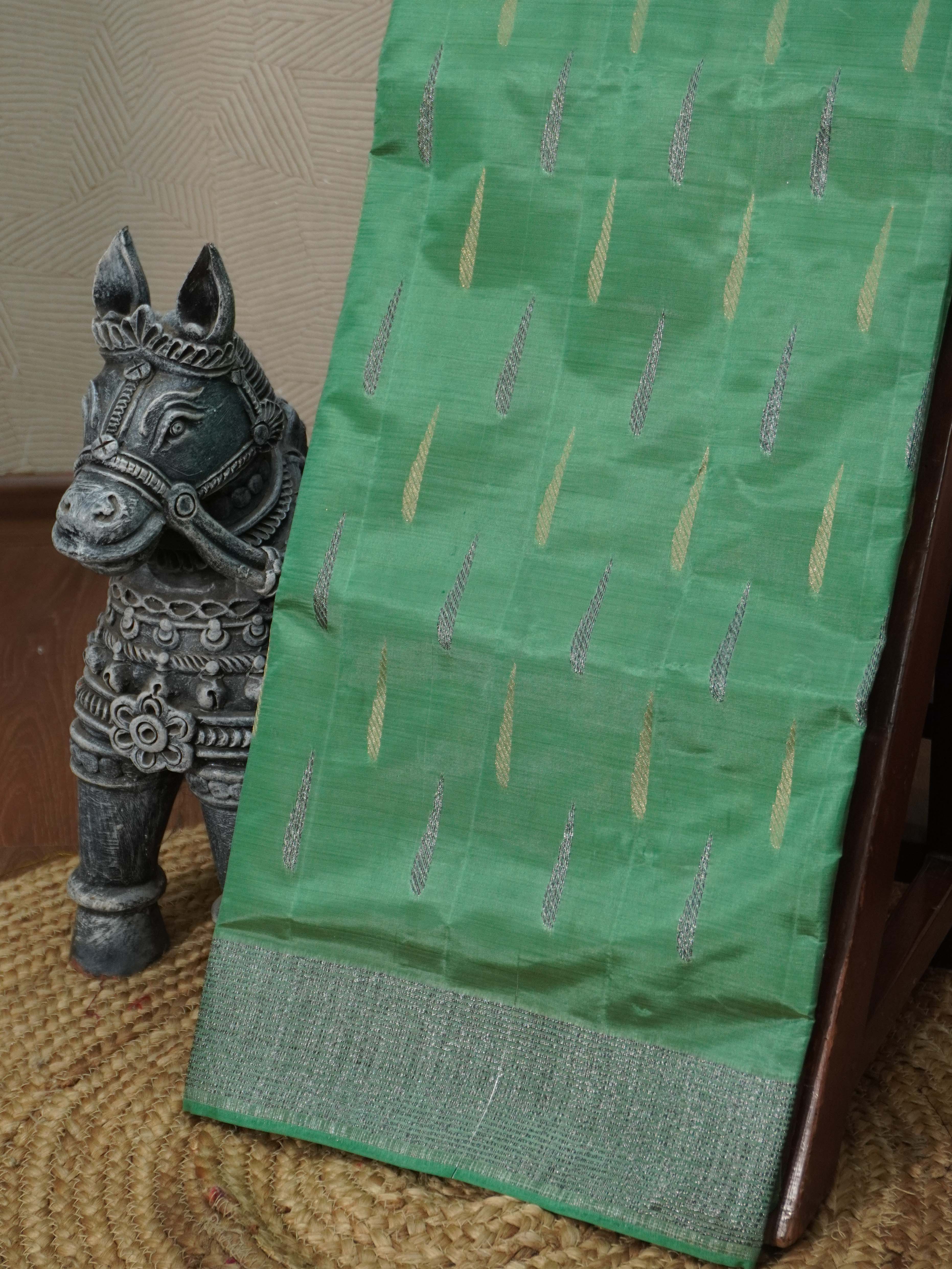 Semi Tussar Silk Saree | TTDS2662