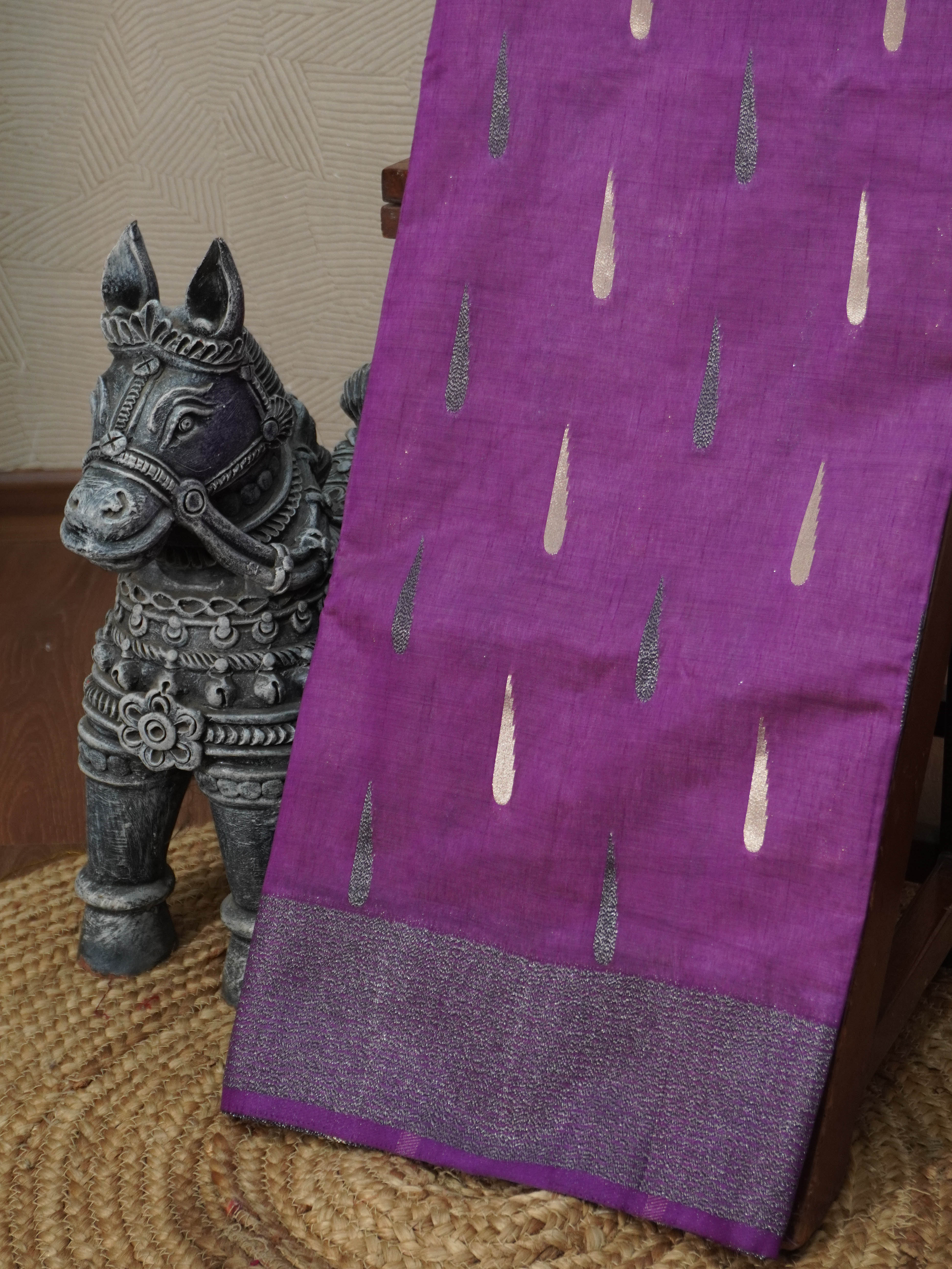 Tussar Silk Saree | TTDS3249