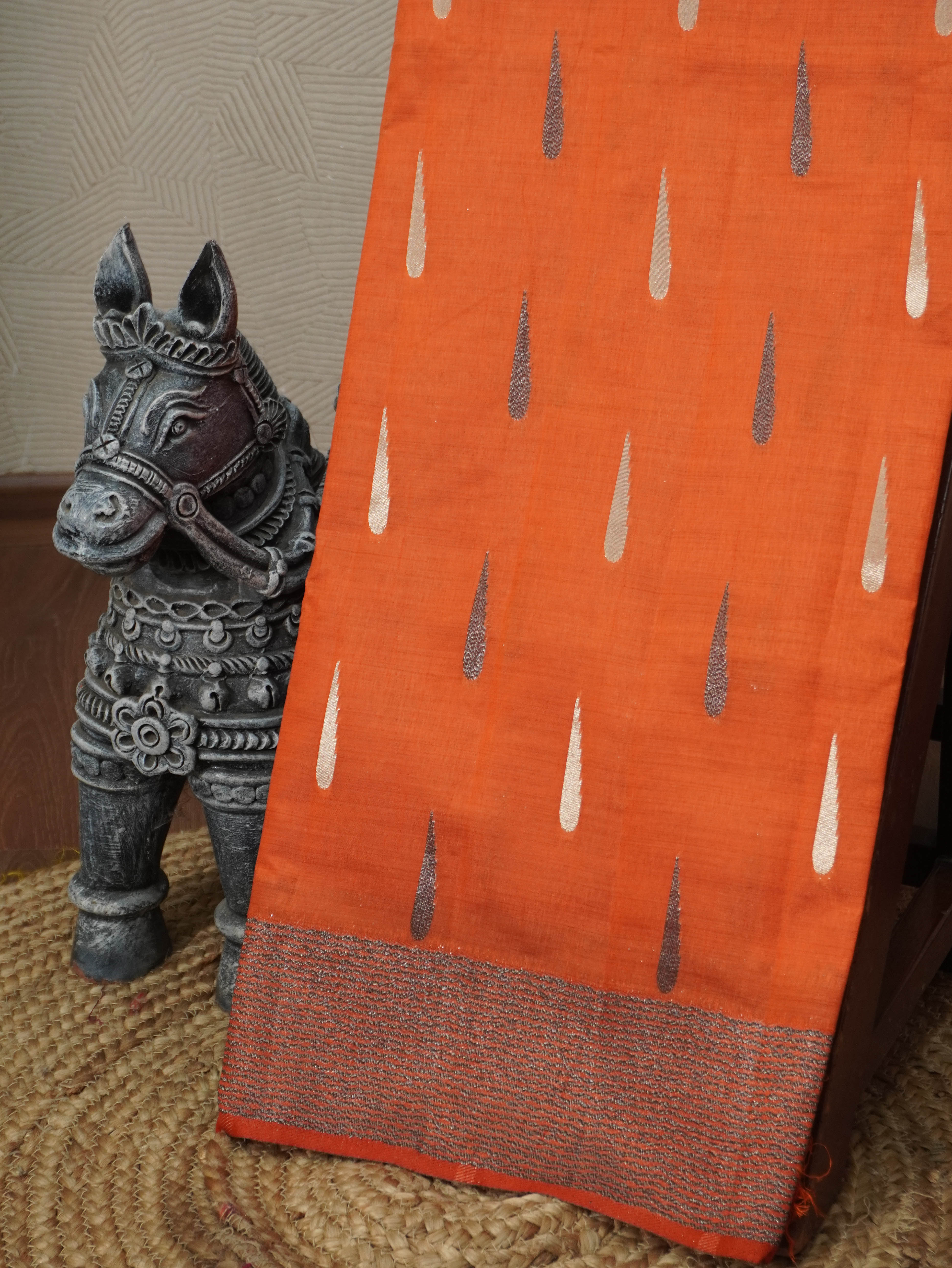 Tussar Silk Saree | TTDS3249
