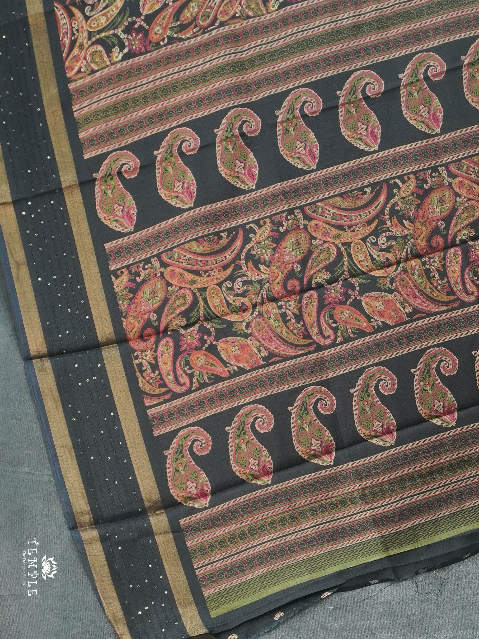 Dola Silk Saree With Sequins Border | TTDS2844