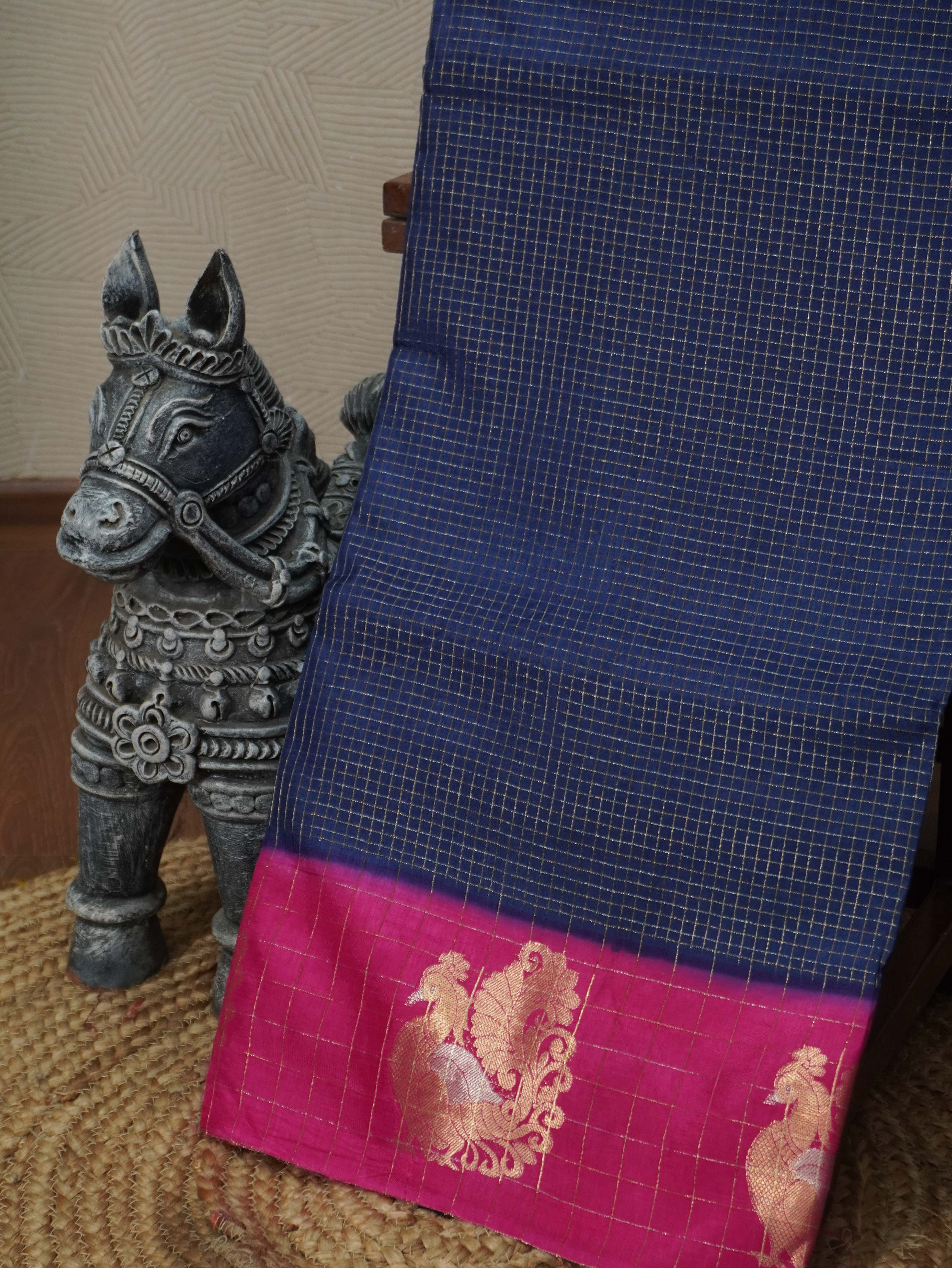 Mysore Crepe Silk Saree | TTDS3139