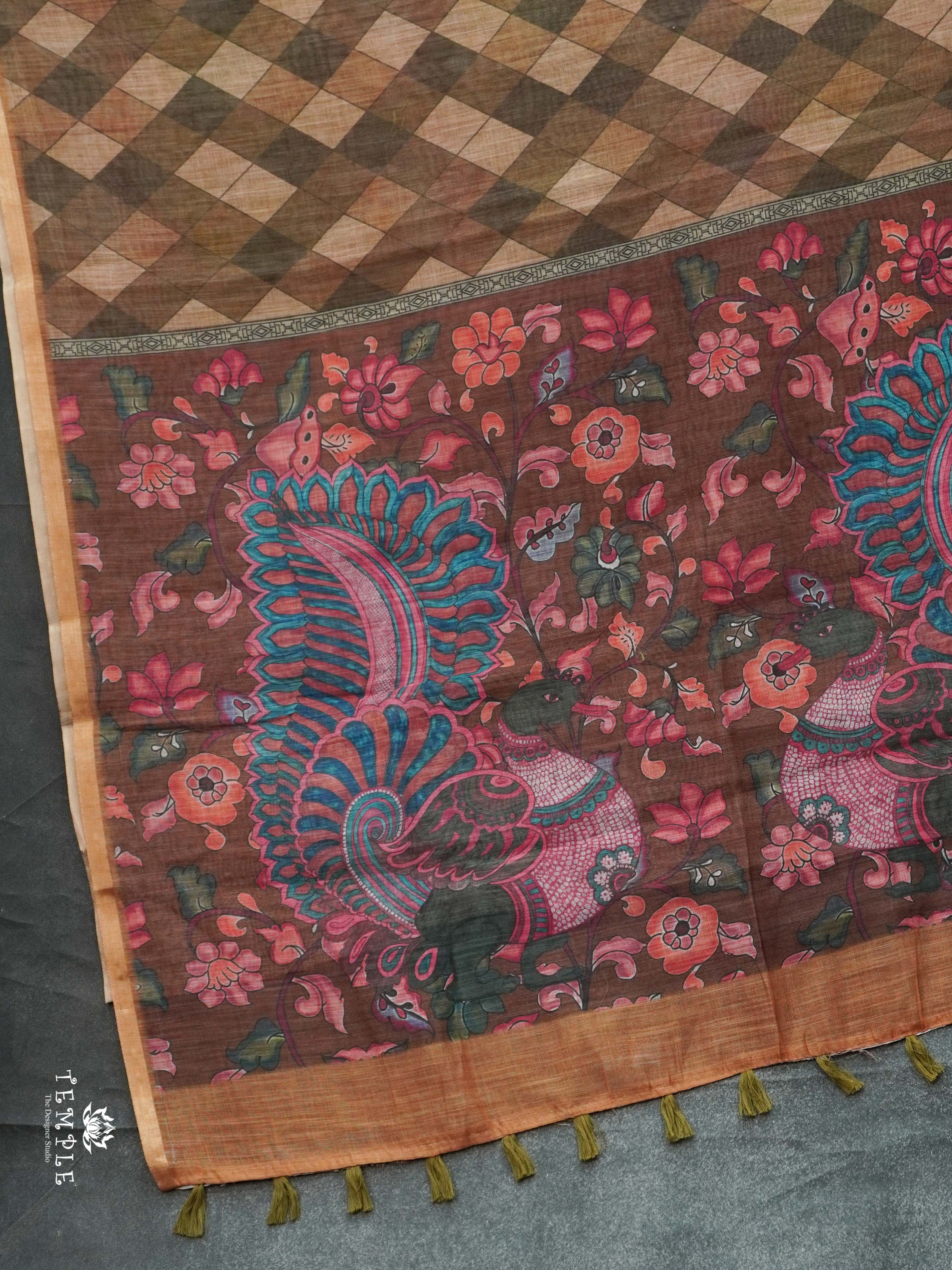Geometrical Pattern Fancy Saree | TTDS2341