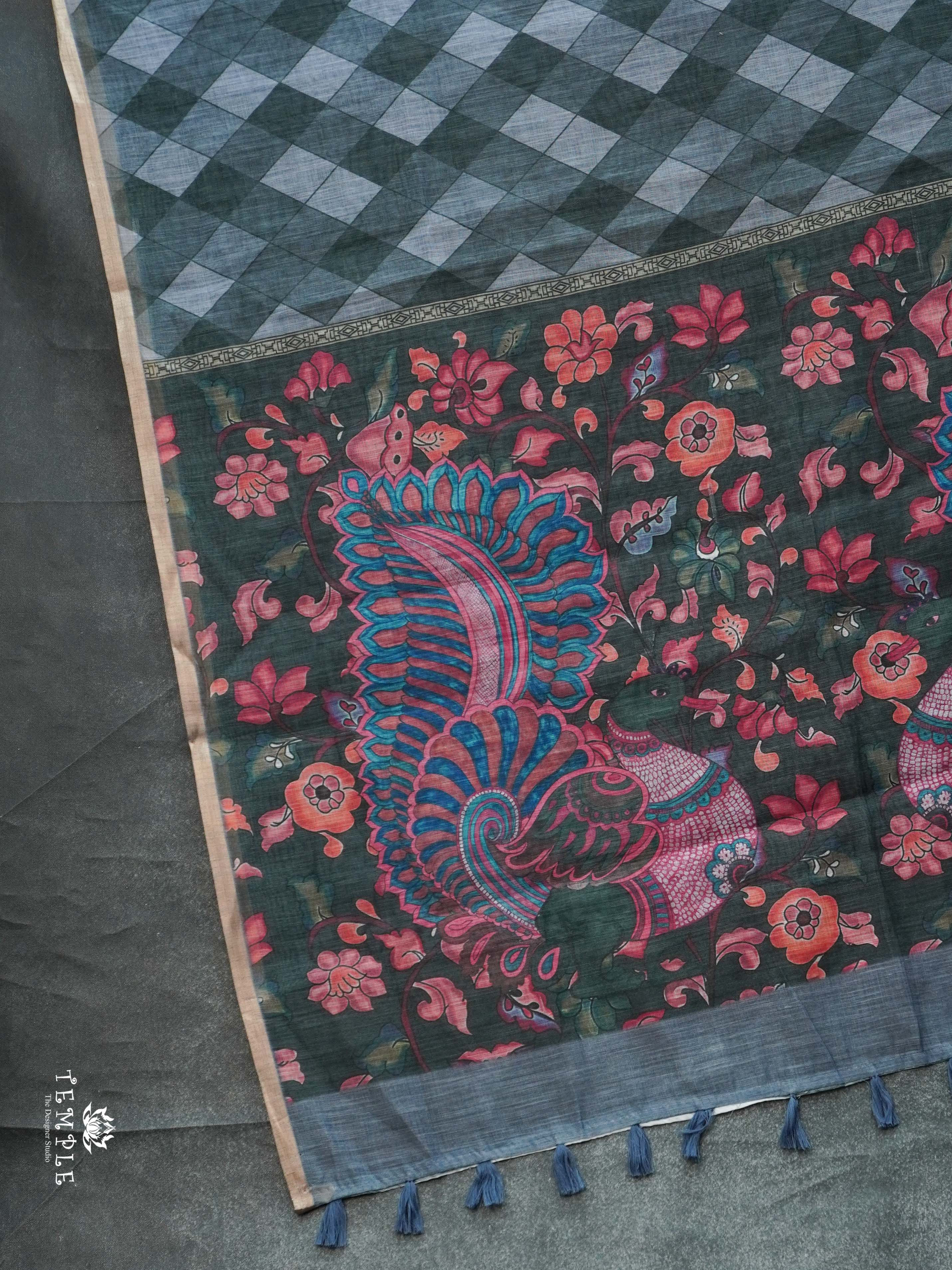 Geometrical Pattern Fancy Saree | TTDS2341