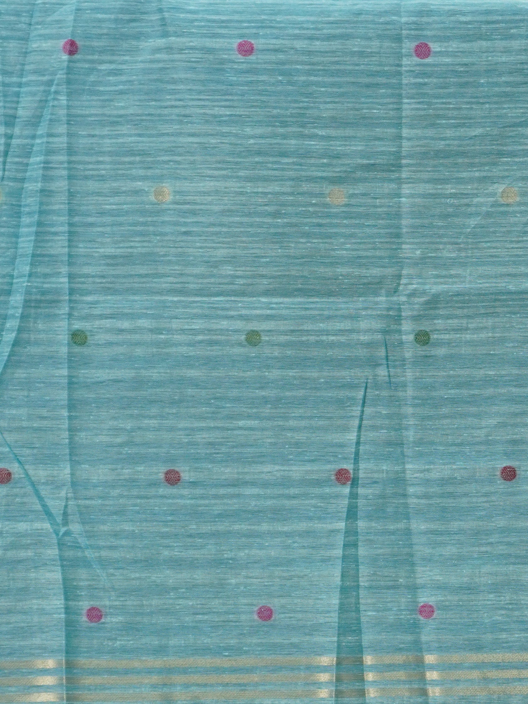 Linen Cotton Saree | TTDS3280