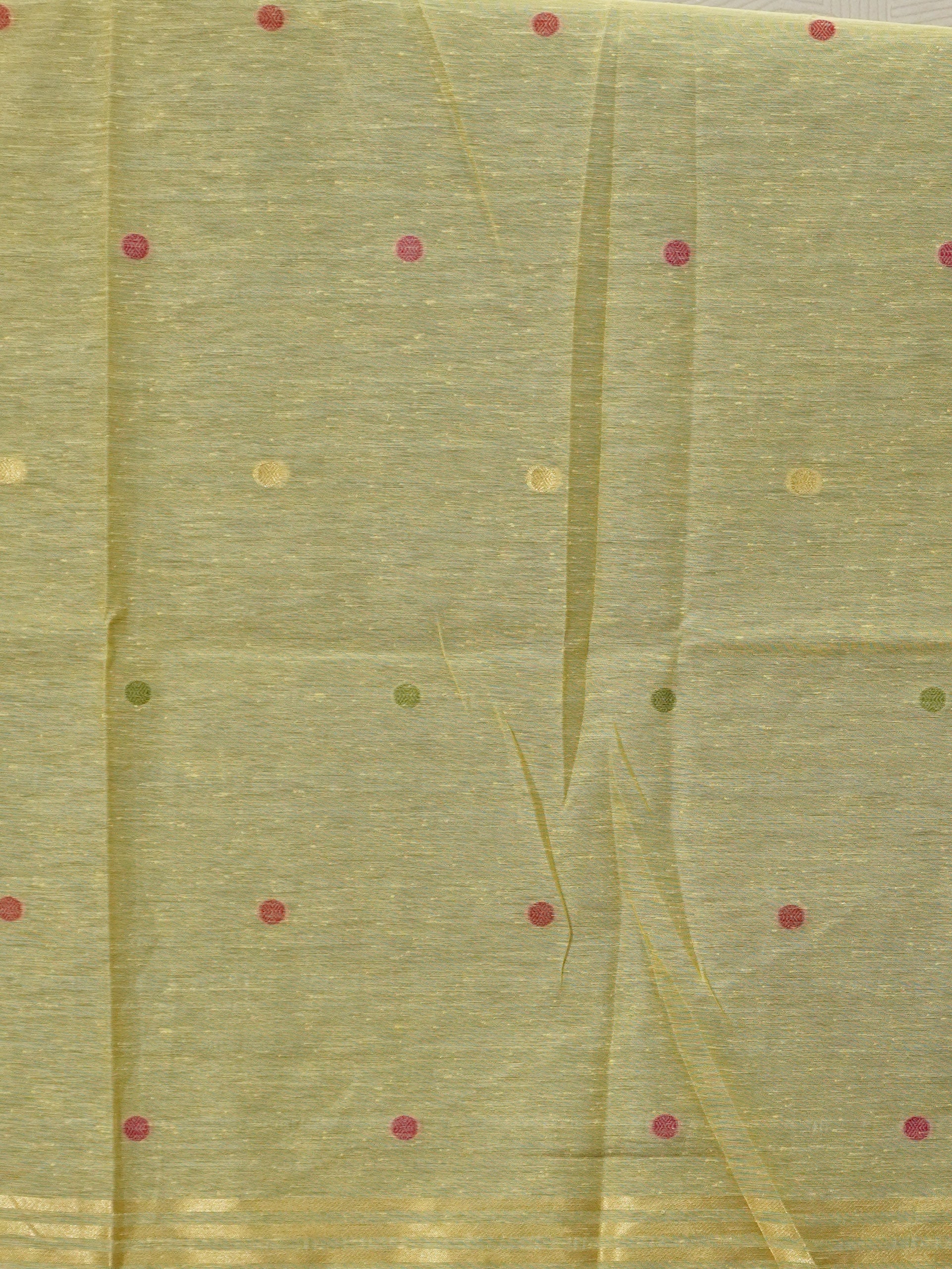 Linen Cotton Saree | TTDS3280
