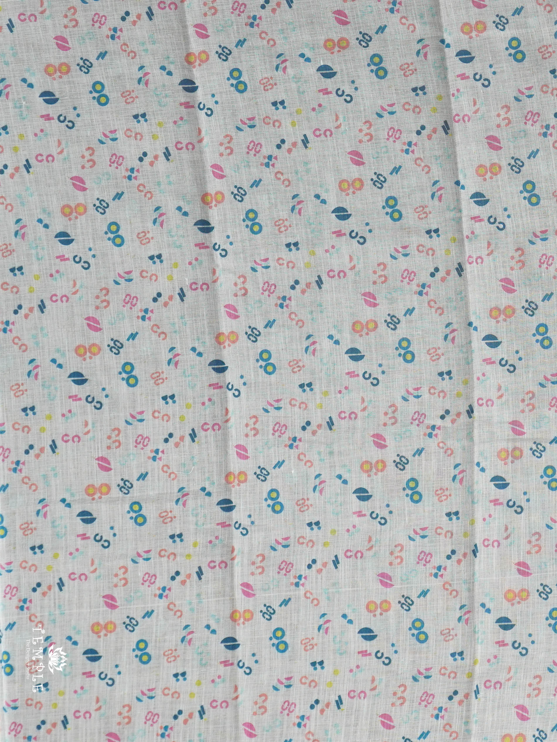 Kalamkari Linen cotton saree | TTDS2813