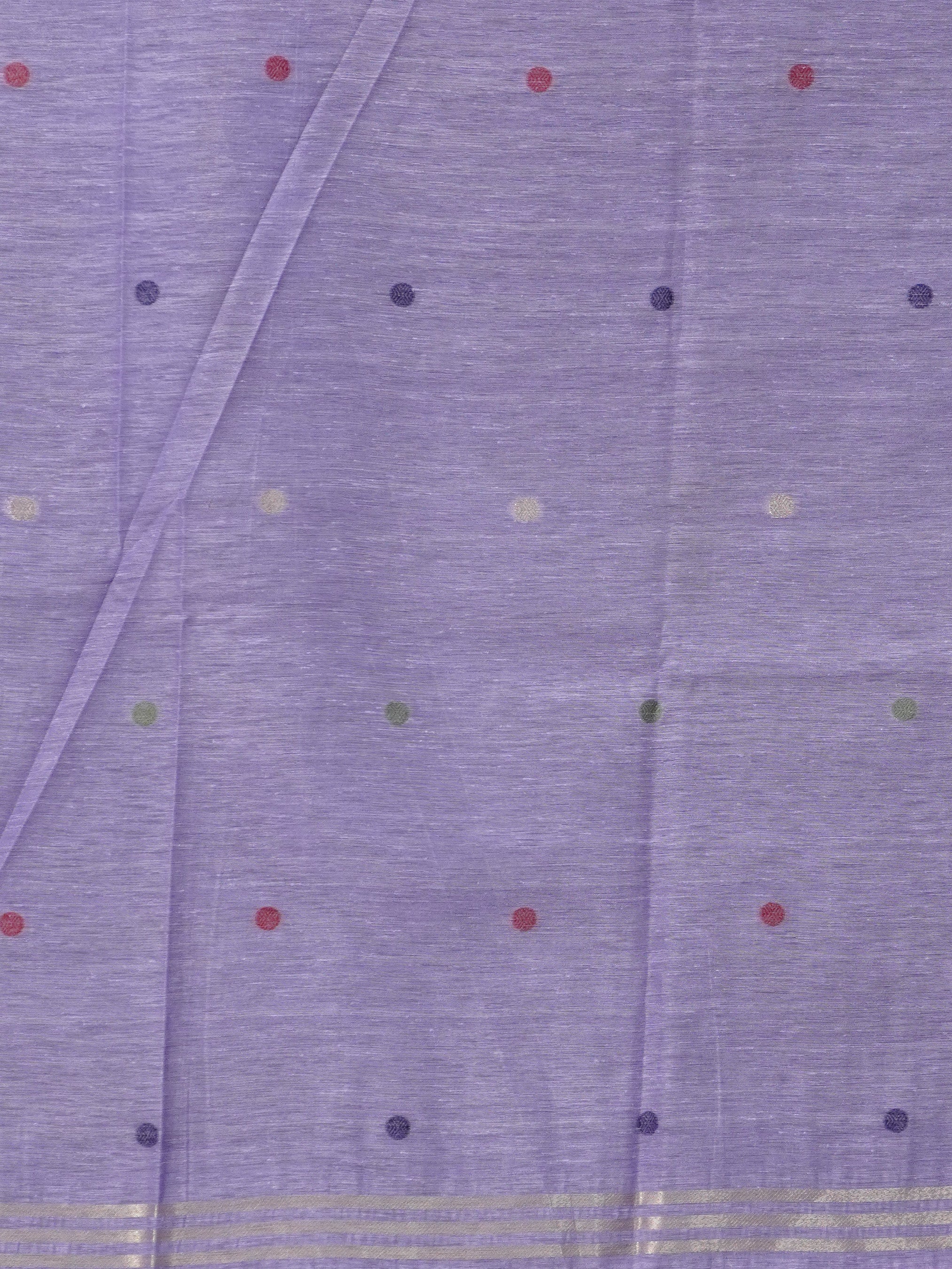 Linen Cotton Saree | TTDS3280