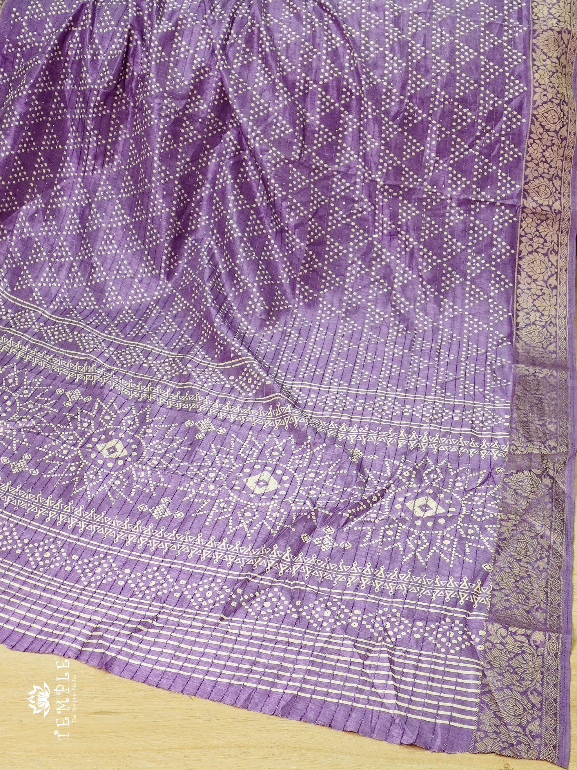 Art Silk Saree with ( Sequins design  )  |  TTDS676