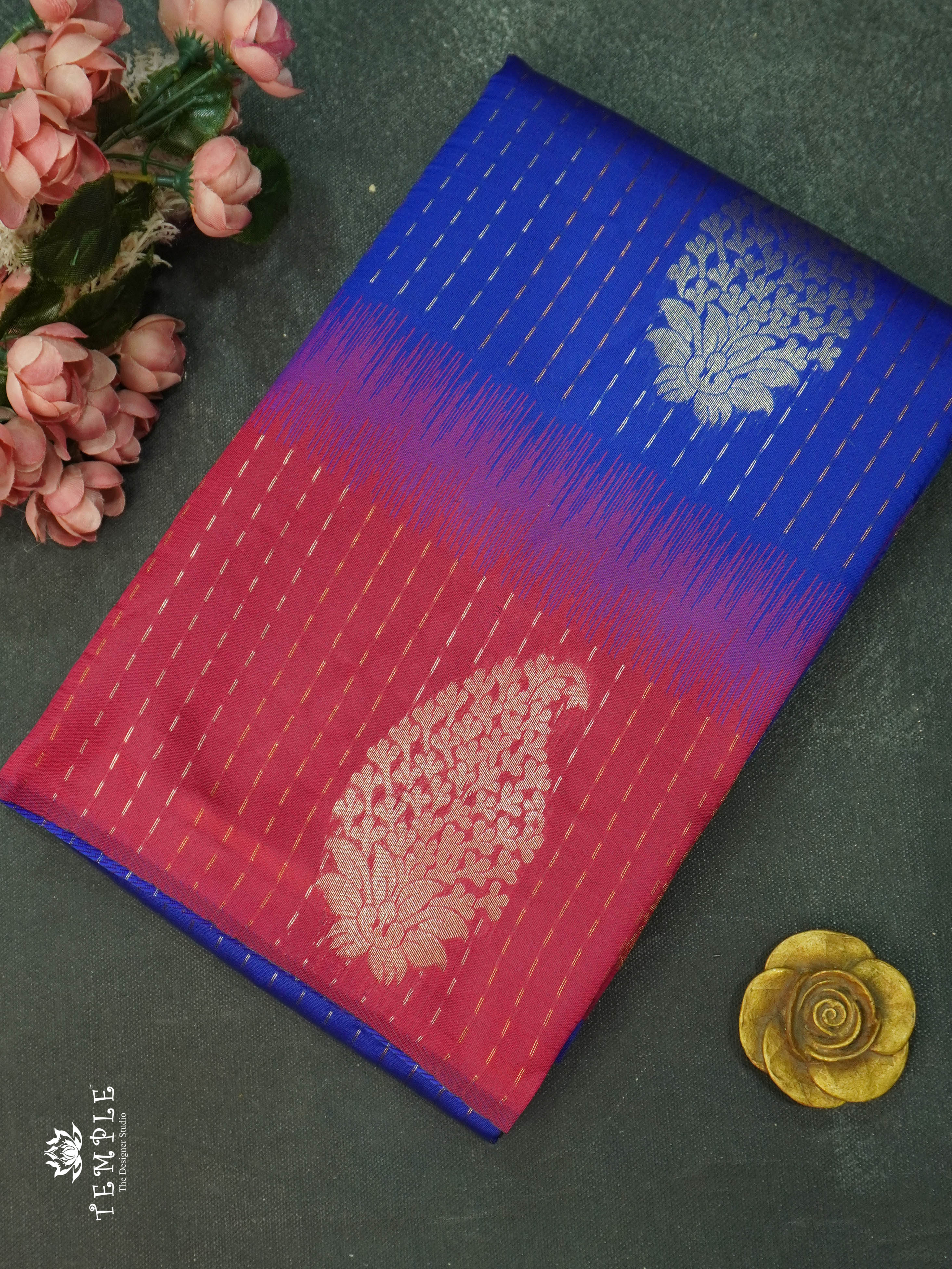 Semi Kanchi Saree | TTDS1372 | Sparkling Deals