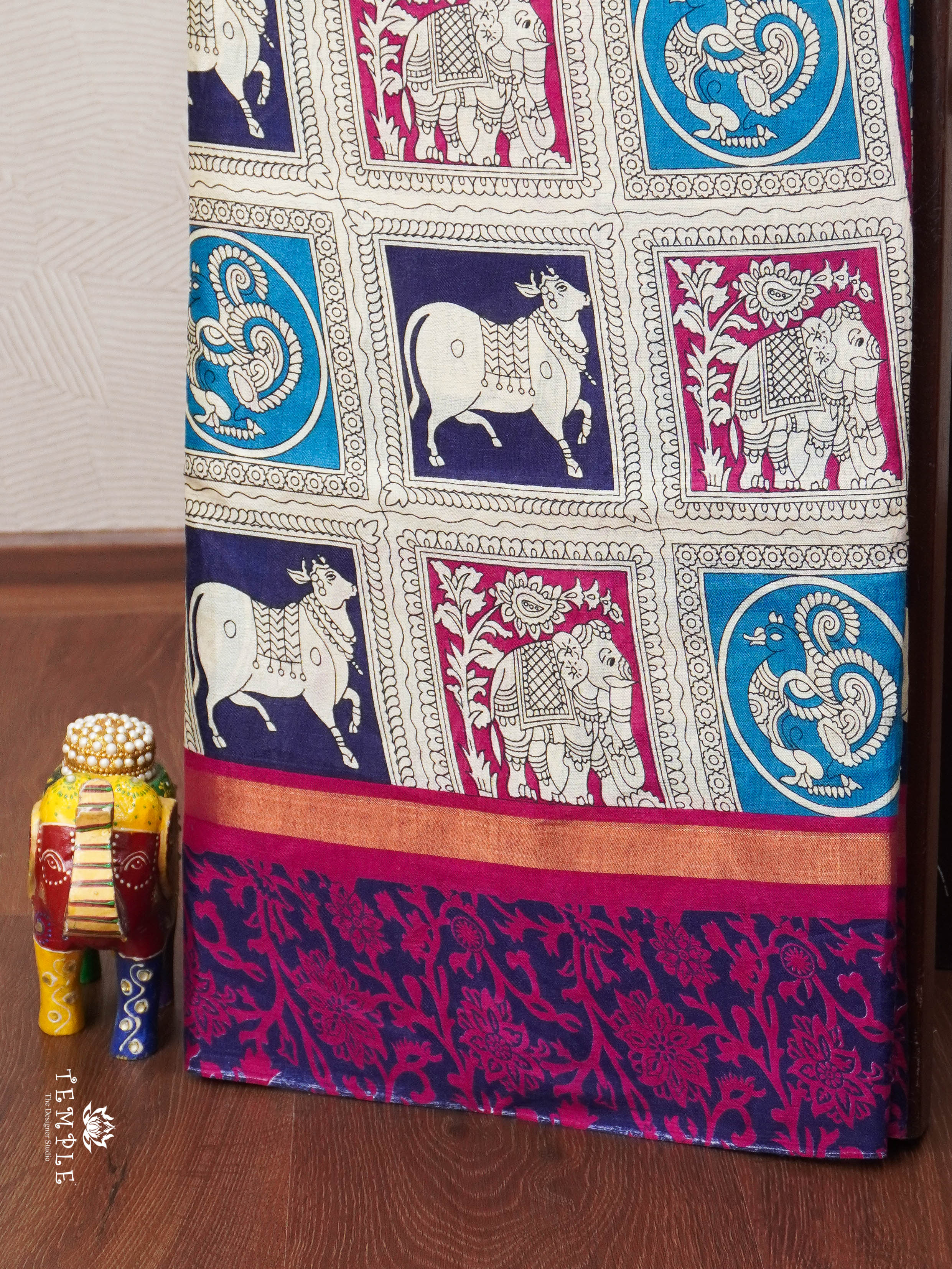 Printed Chirala Cotton Saree | TTDS1844