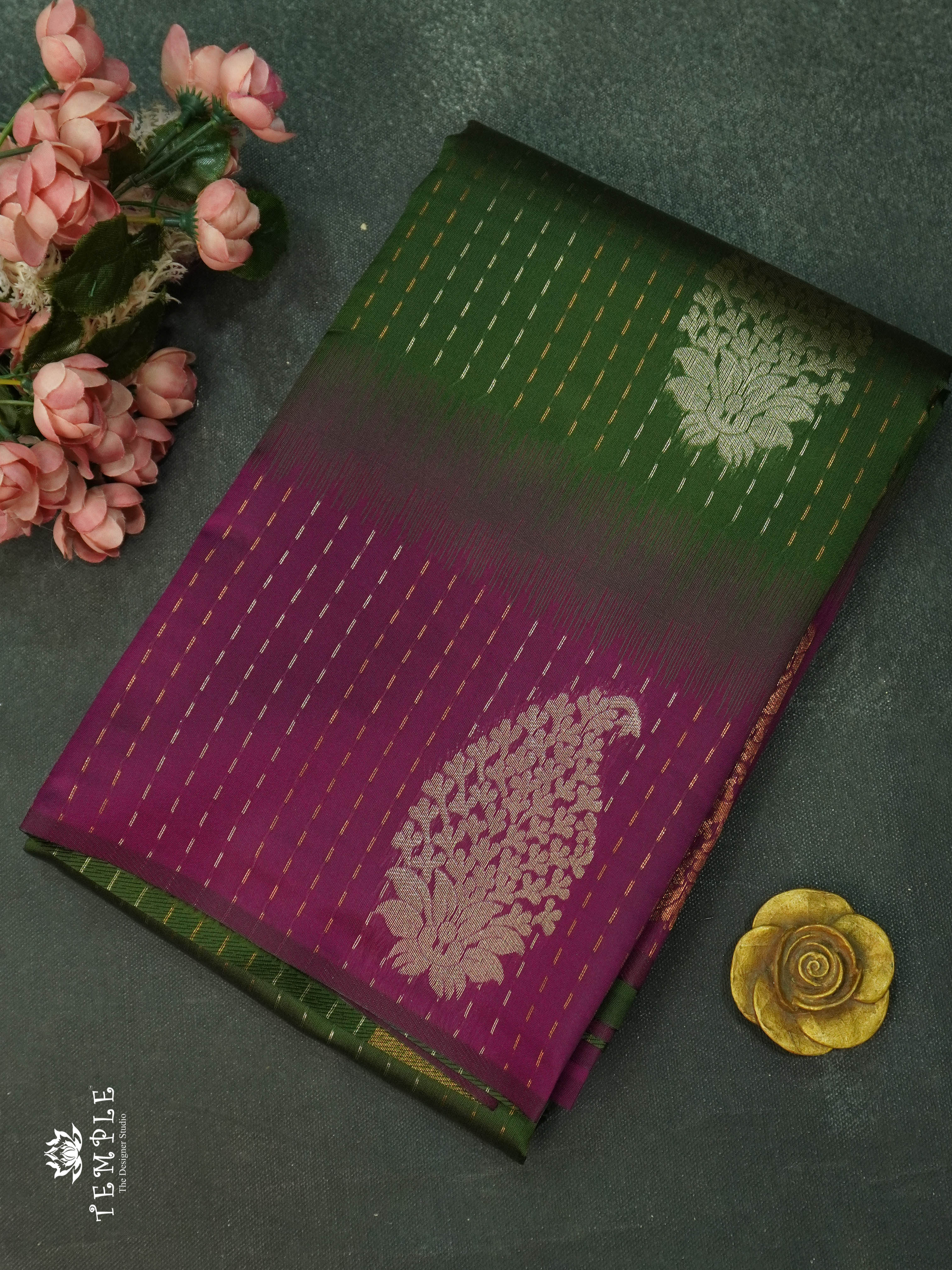 Semi Kanchi Saree | TTDS1372 | Sparkling Deals