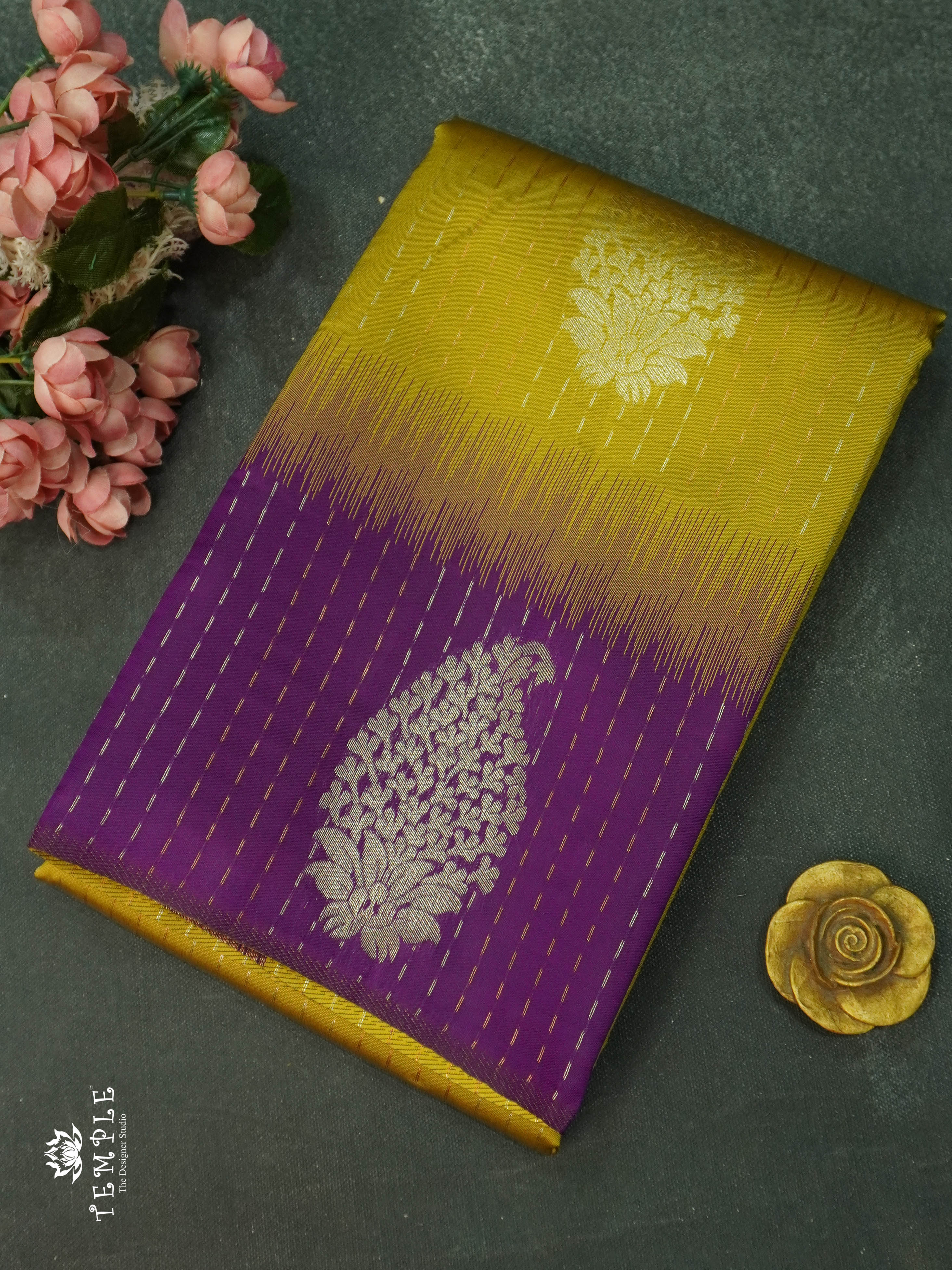 Semi Kanchi Saree | TTDS1372 | Sparkling Deals