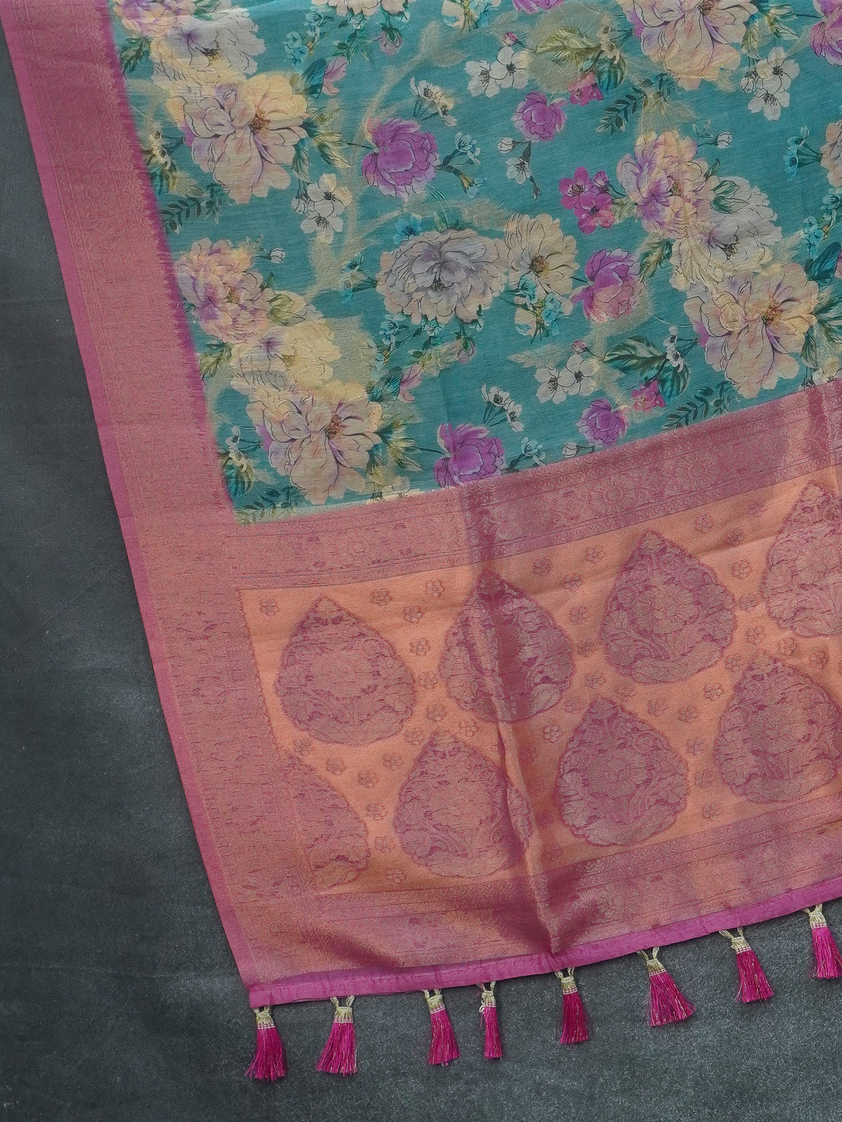 Jute Banarasi Saree | TTDS3680