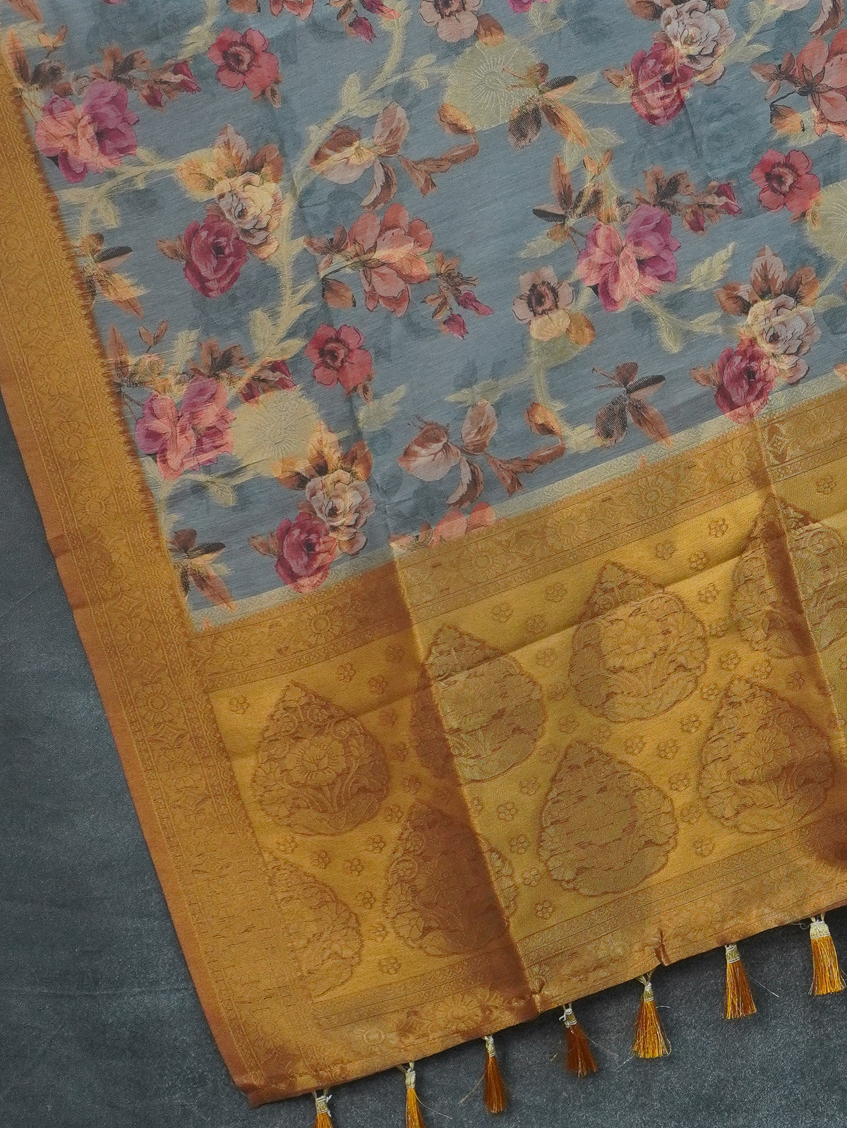 Jute Banarasi Saree | TTDS3680