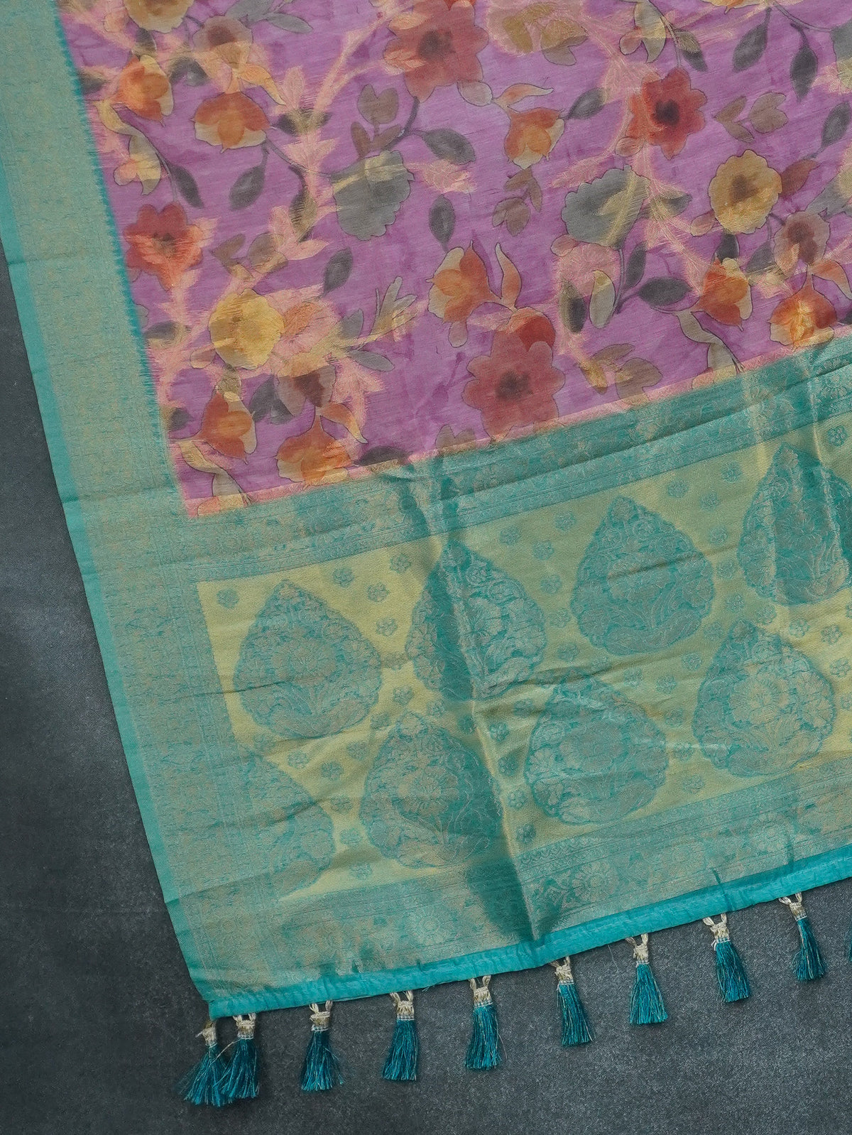 Jute Banarasi Saree | TTDS3680