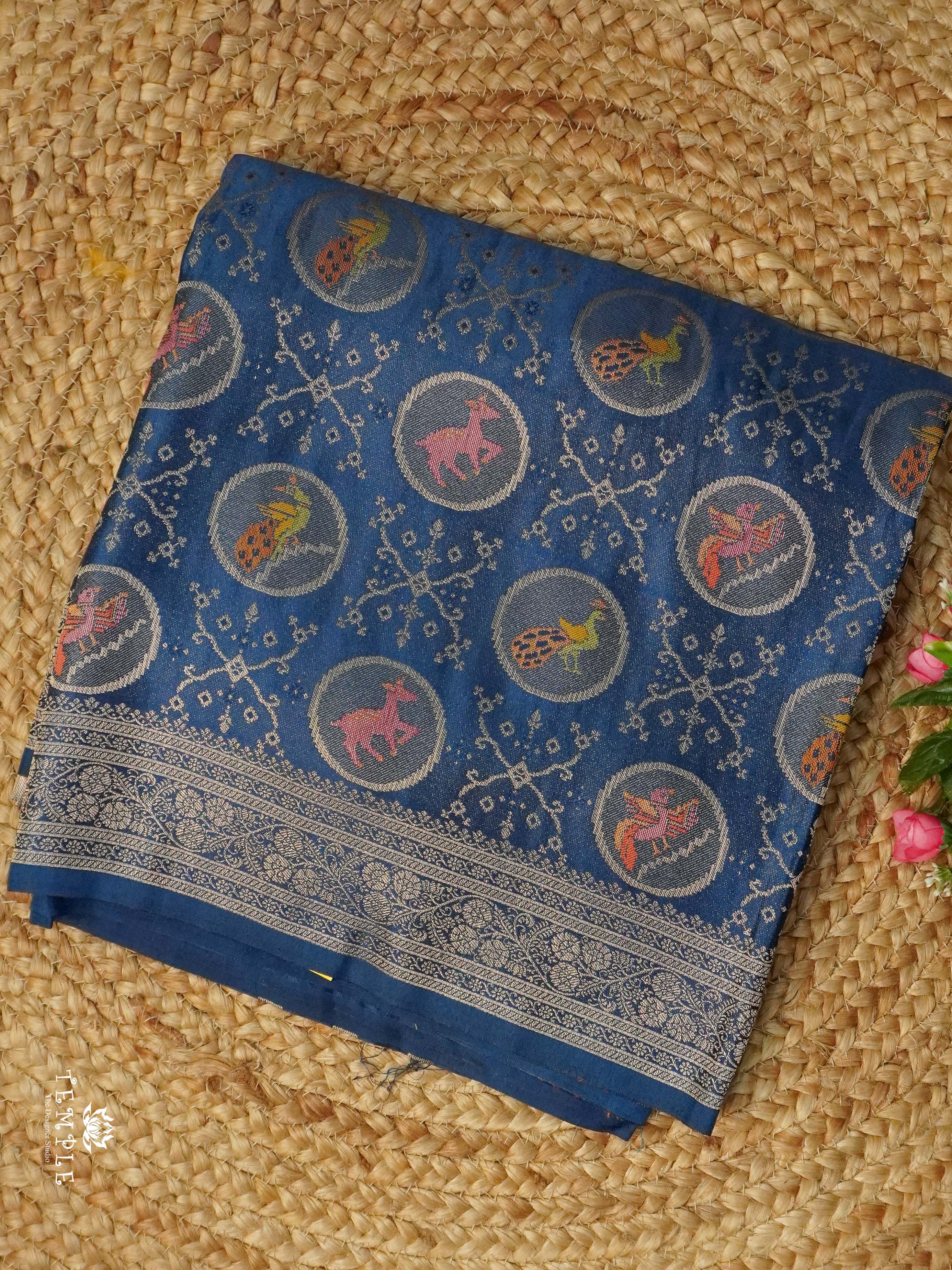Banarasi Weaved Satin Silk Saree | TTDS2370