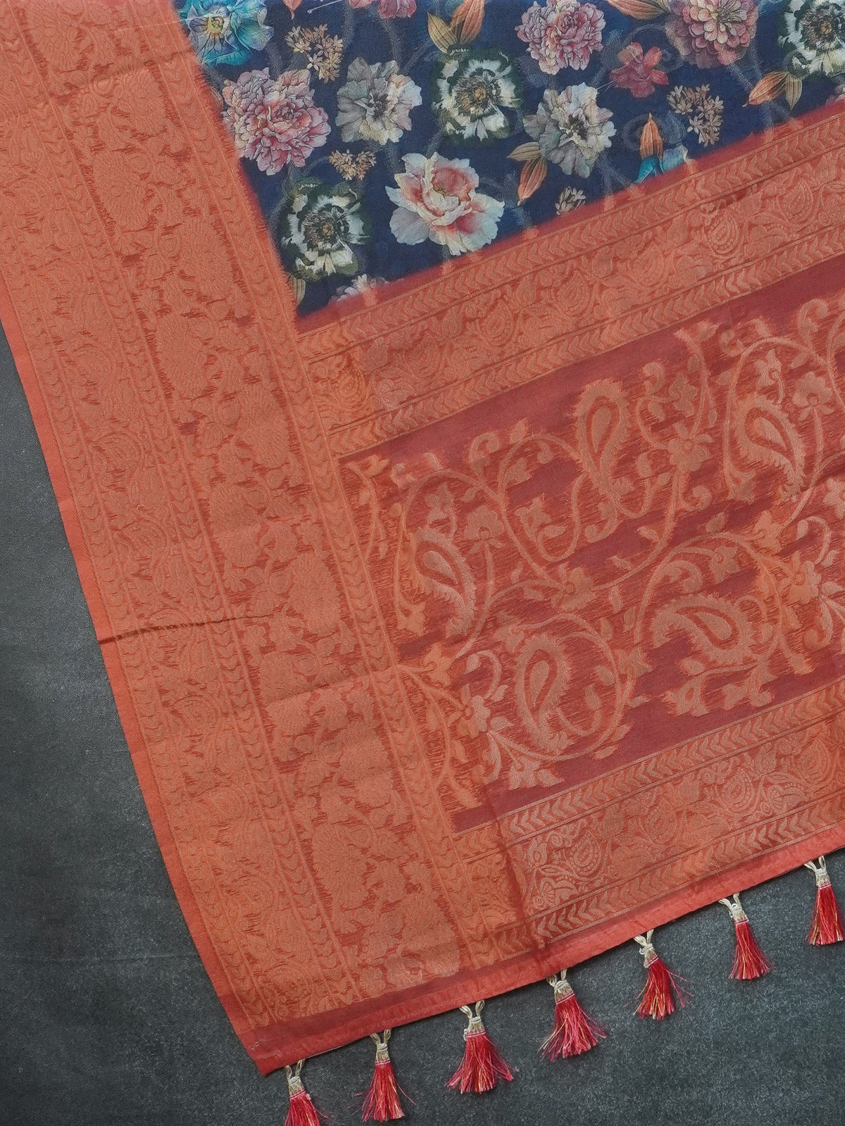 Jute Banarasi Saree | TTDS3676