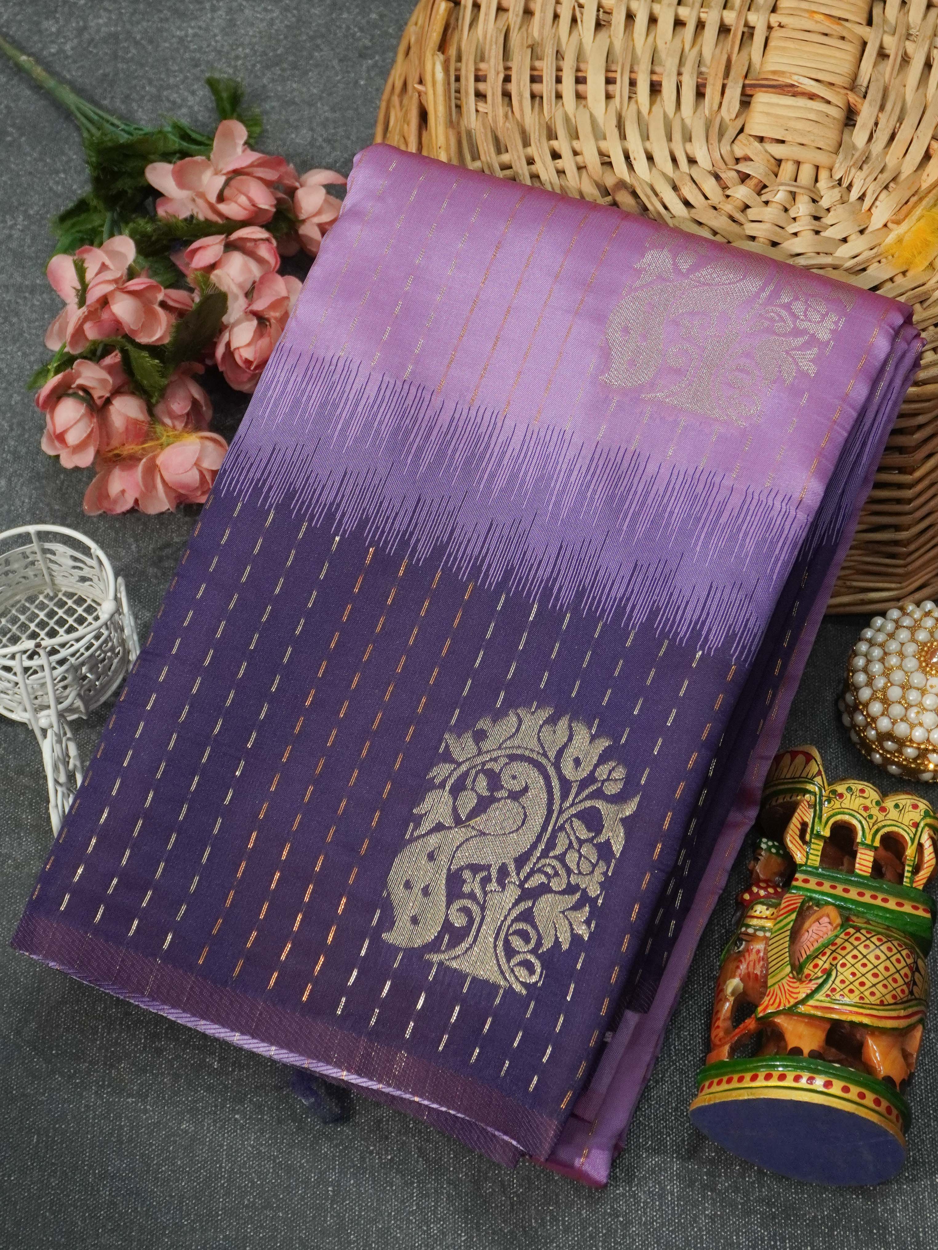 Semi Kanchi Saree | TTDS2661