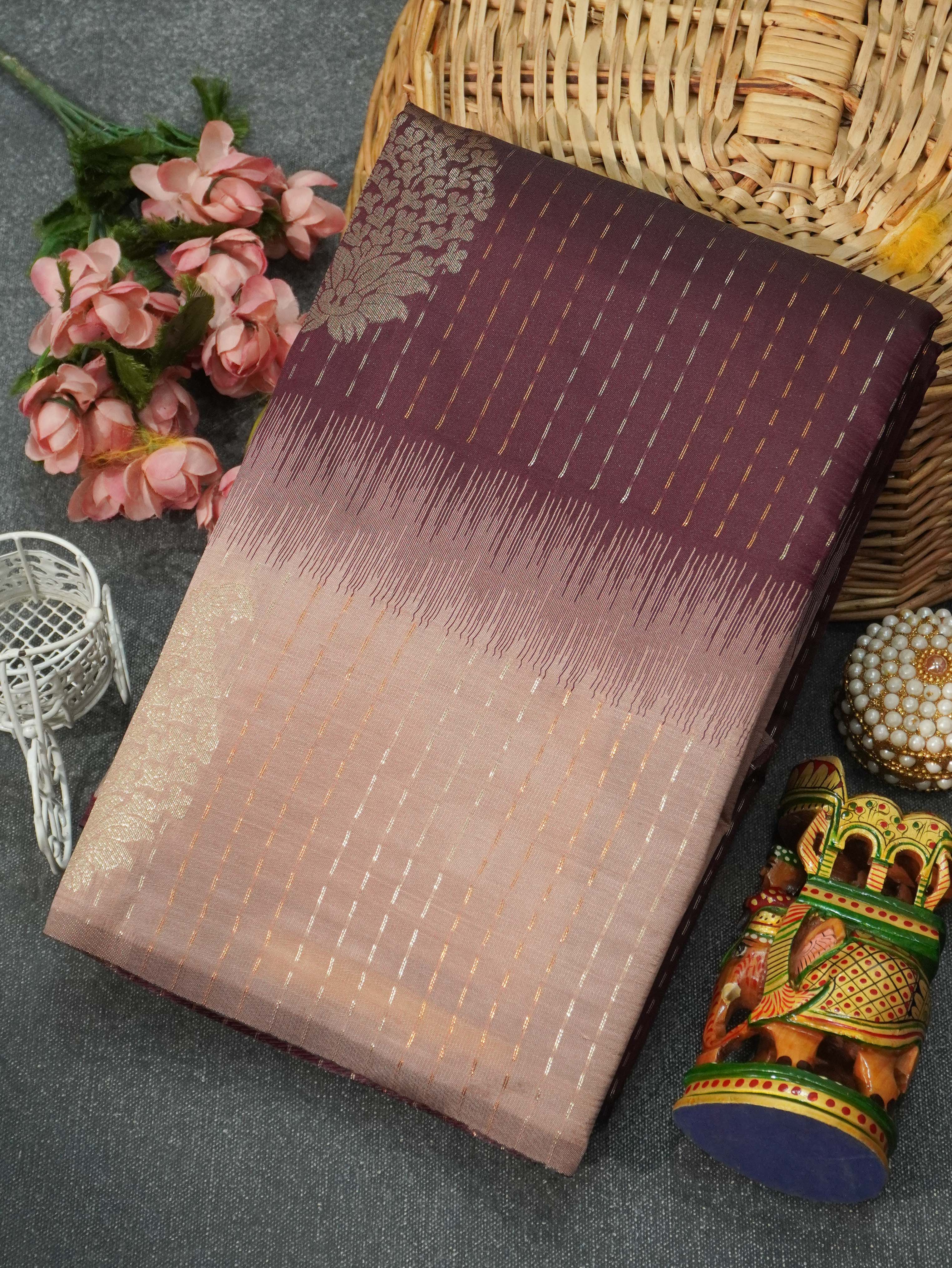 Semi Kanchi Saree | TTDS3242