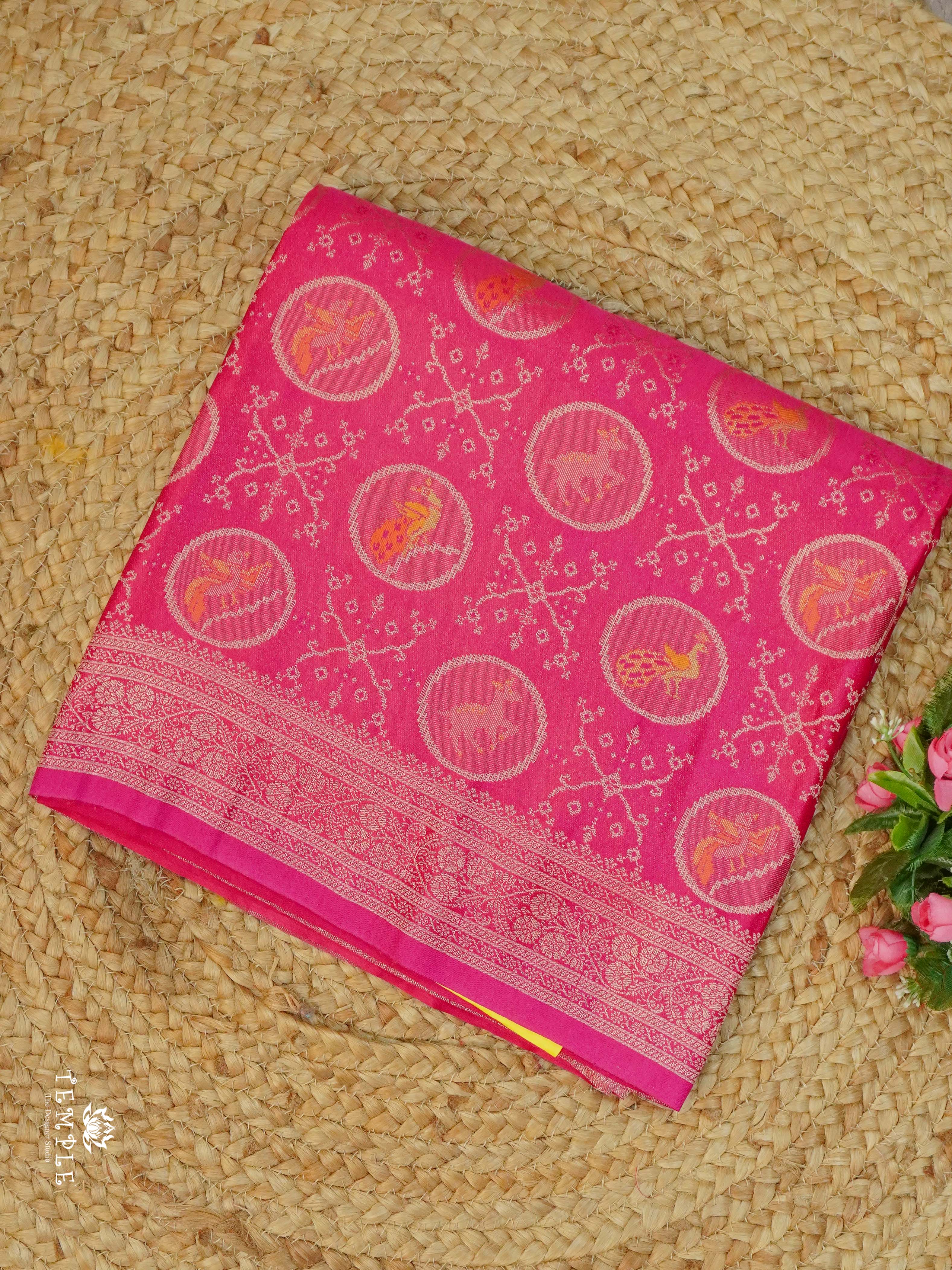Banarasi Weaved Satin Silk Saree | TTDS2370