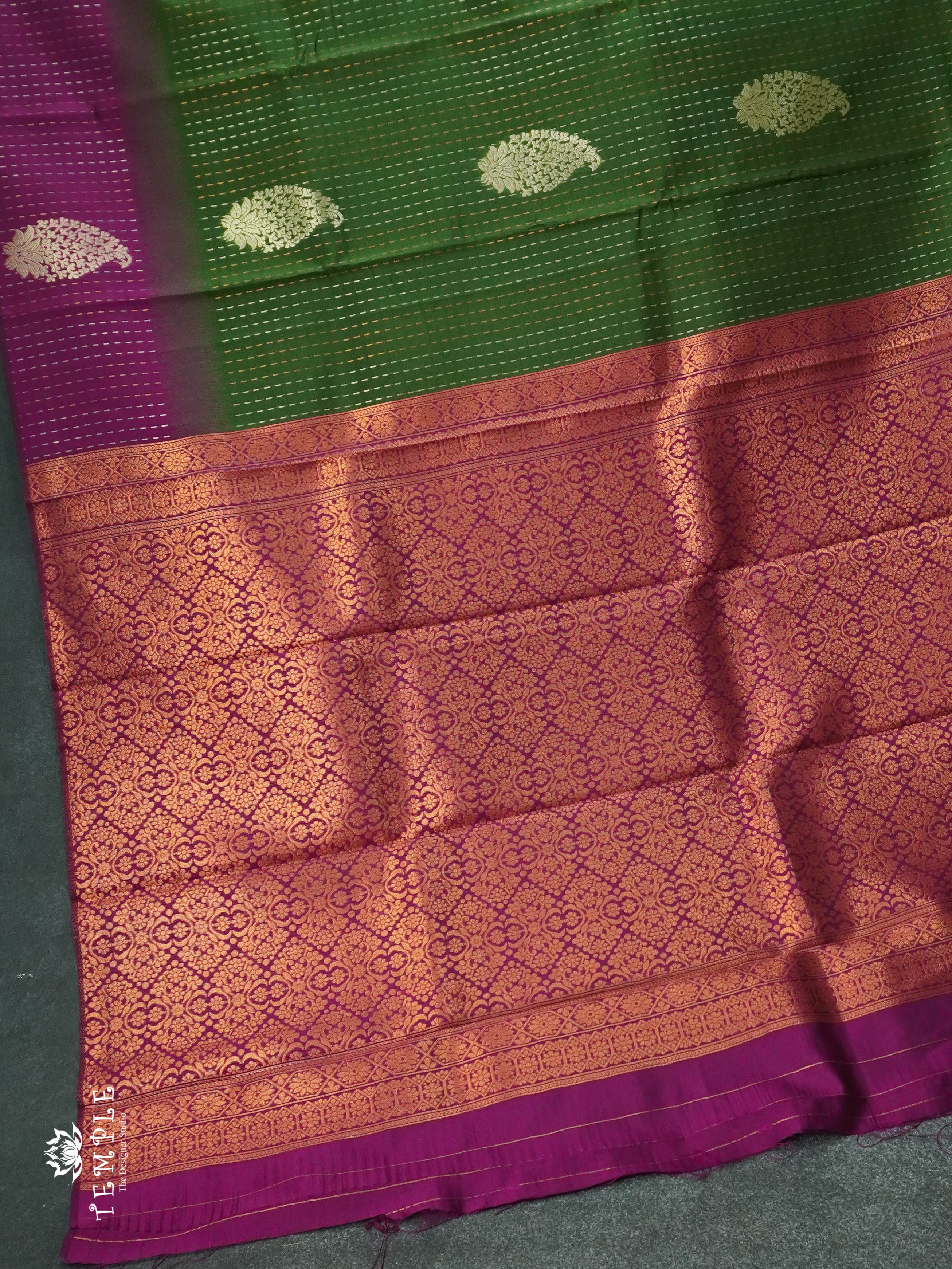 Semi Kanchi Saree | TTDS1372 | Sparkling Deals