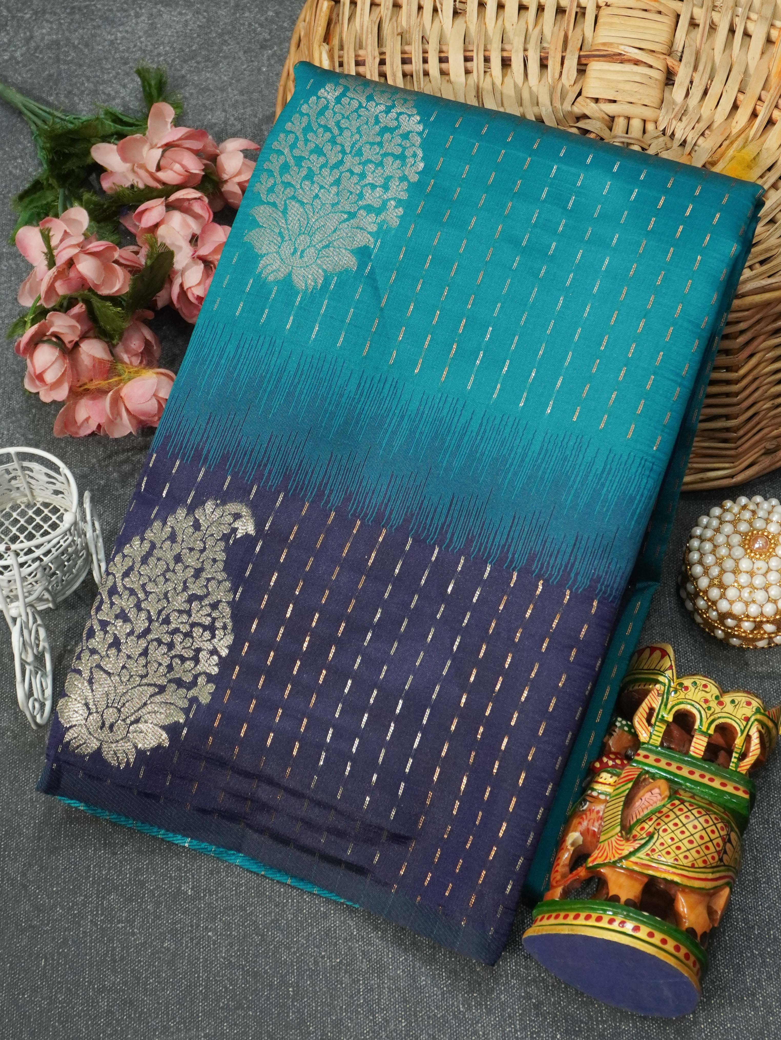 Semi Kanchi Saree | TTDS3242