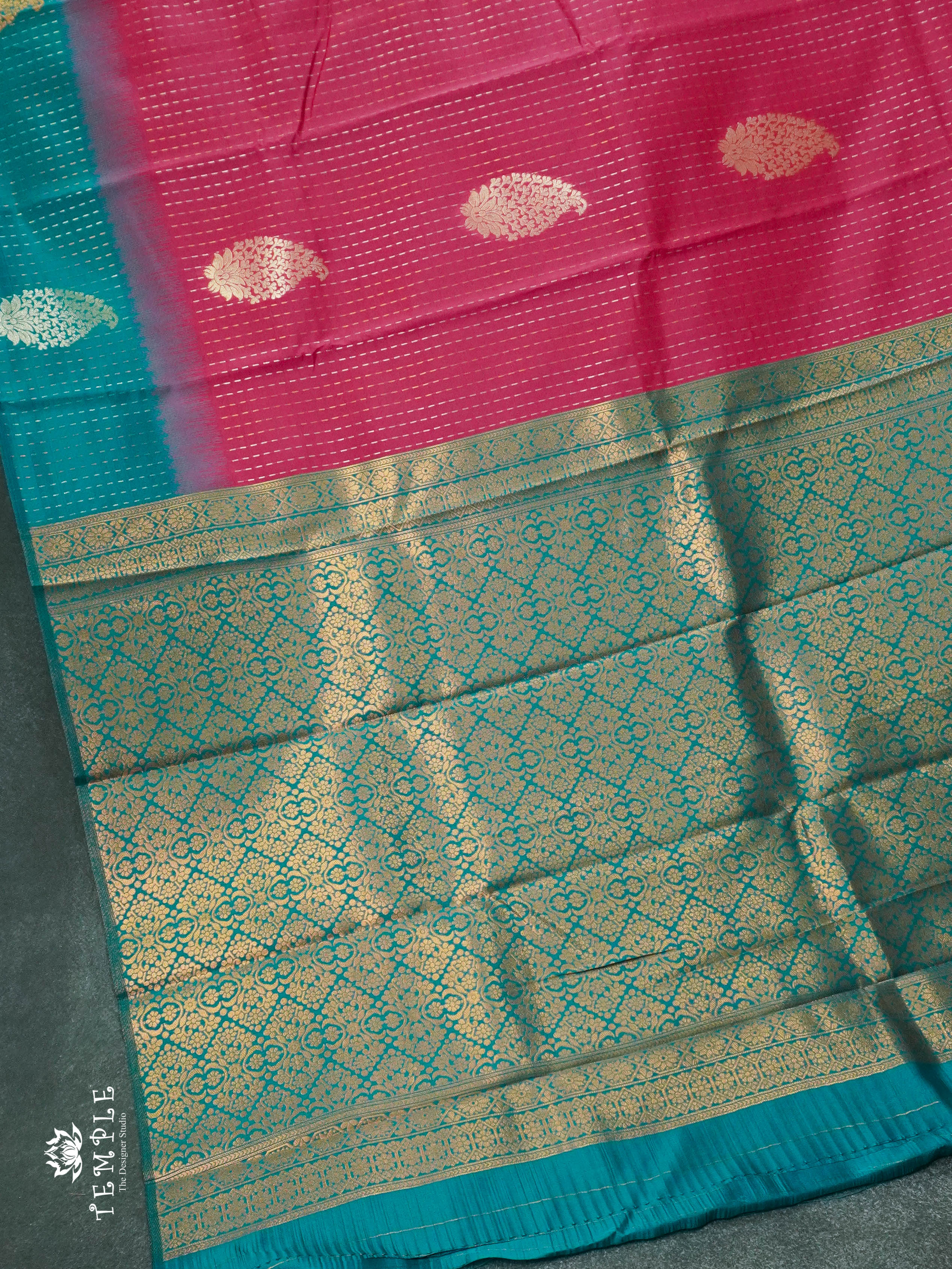 Semi Kanchi Saree | TTDS1372 | Sparkling Deals