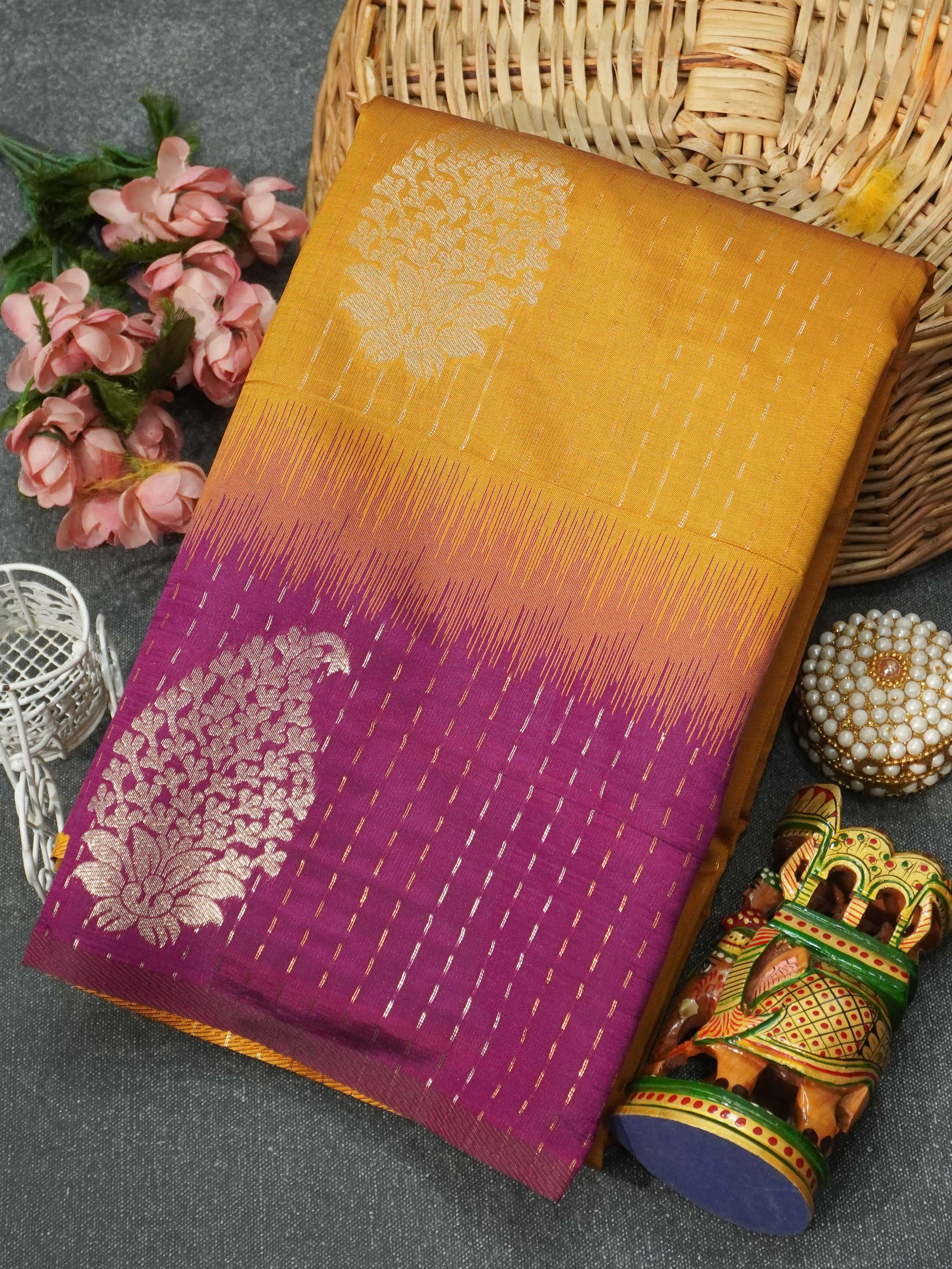 Semi Kanchi Saree | TTDS3242
