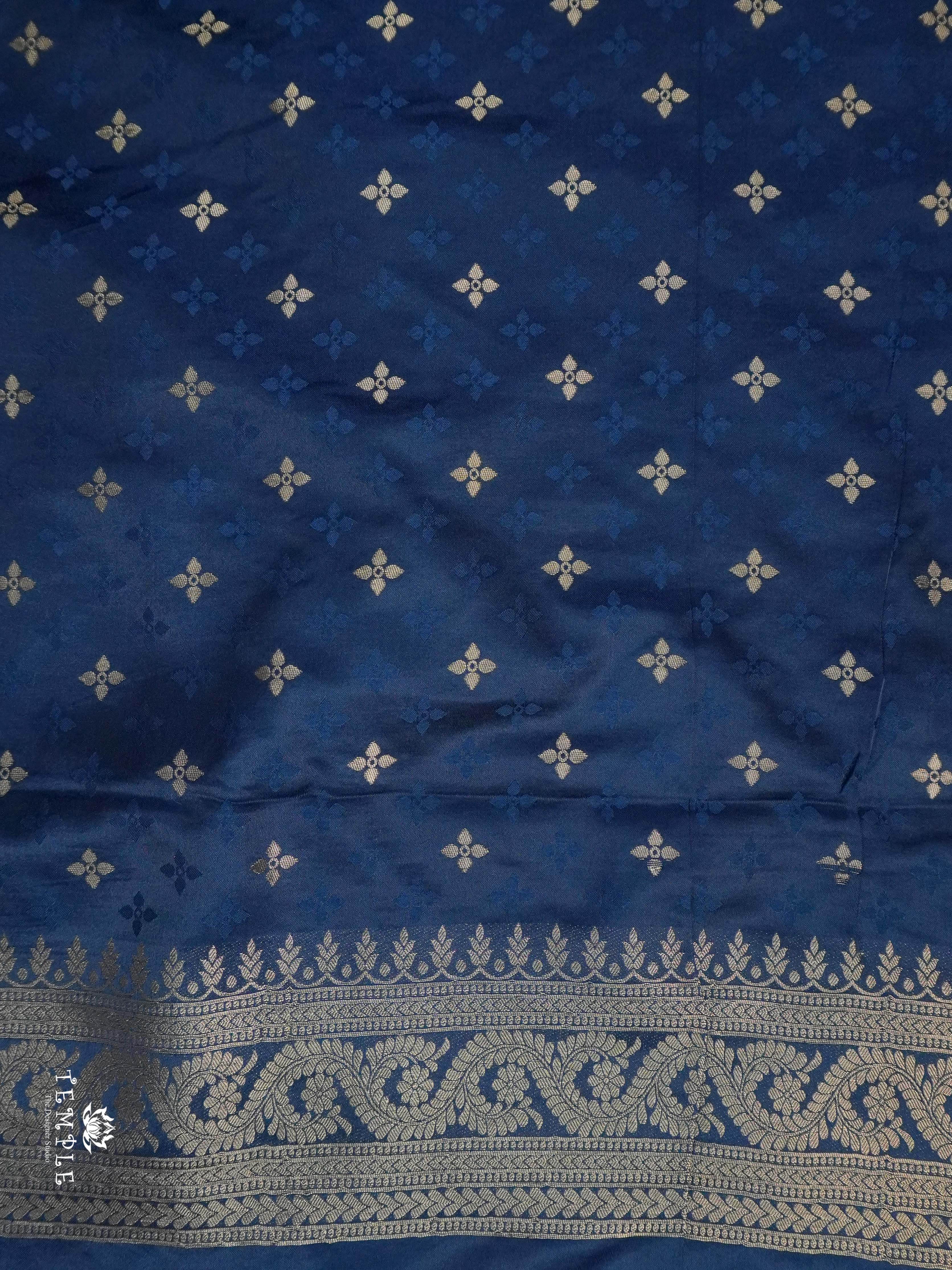 Banarasi Silk saree With Peacock Motifs | TTDS2331