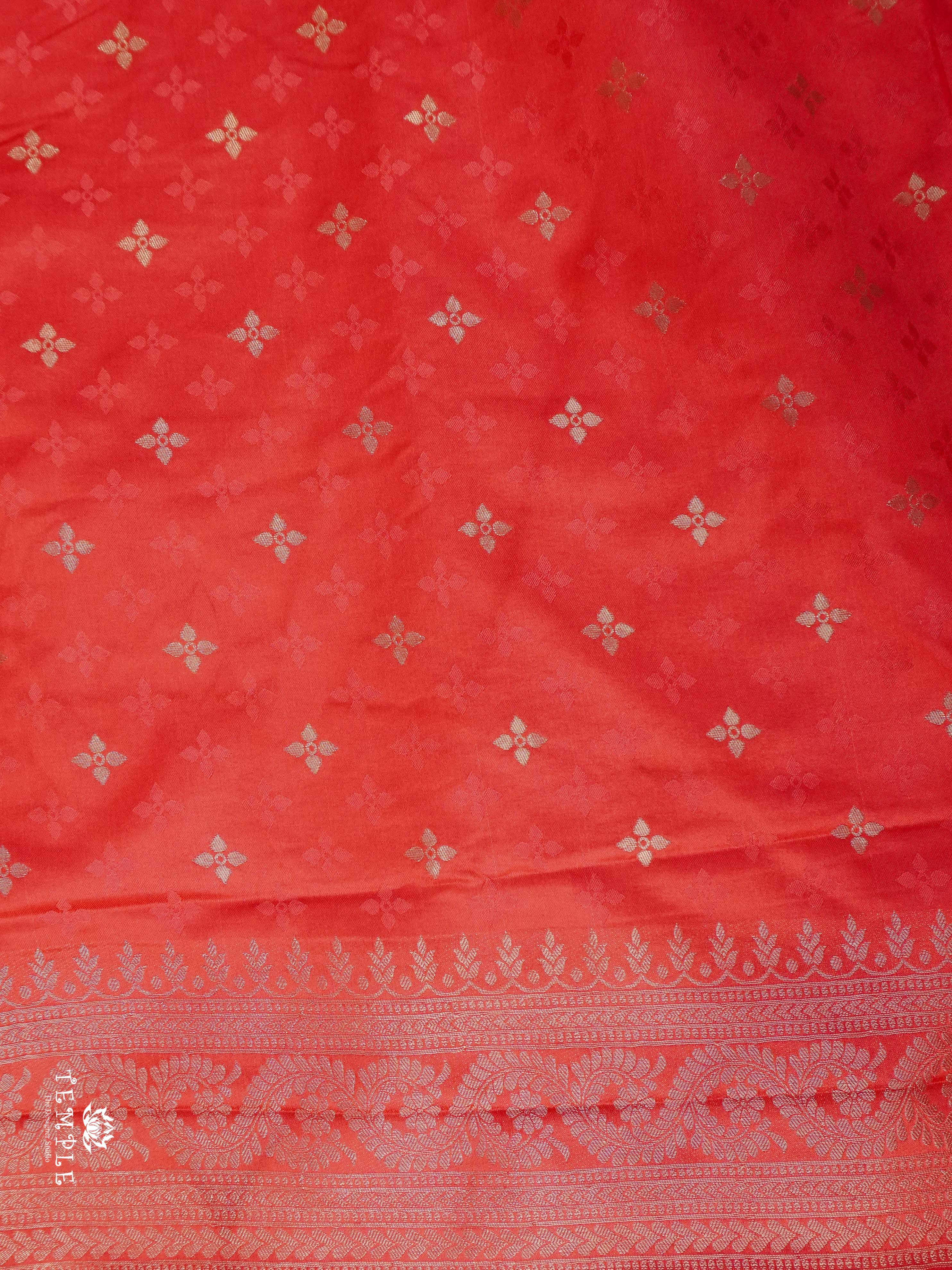 Banarasi Silk saree With Peacock Motifs | TTDS2331