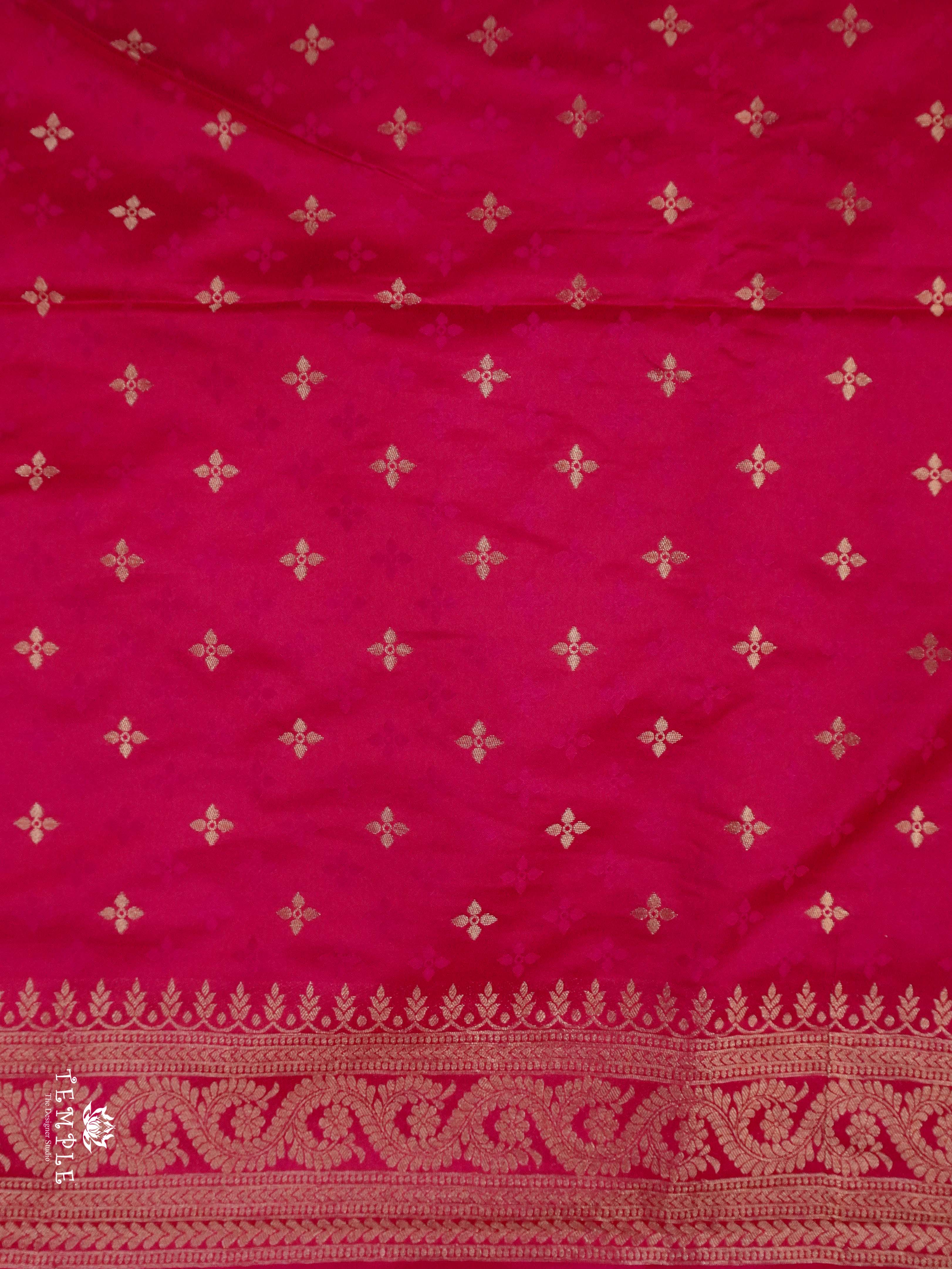 Banarasi Silk saree With Peacock Motifs | TTDS2331