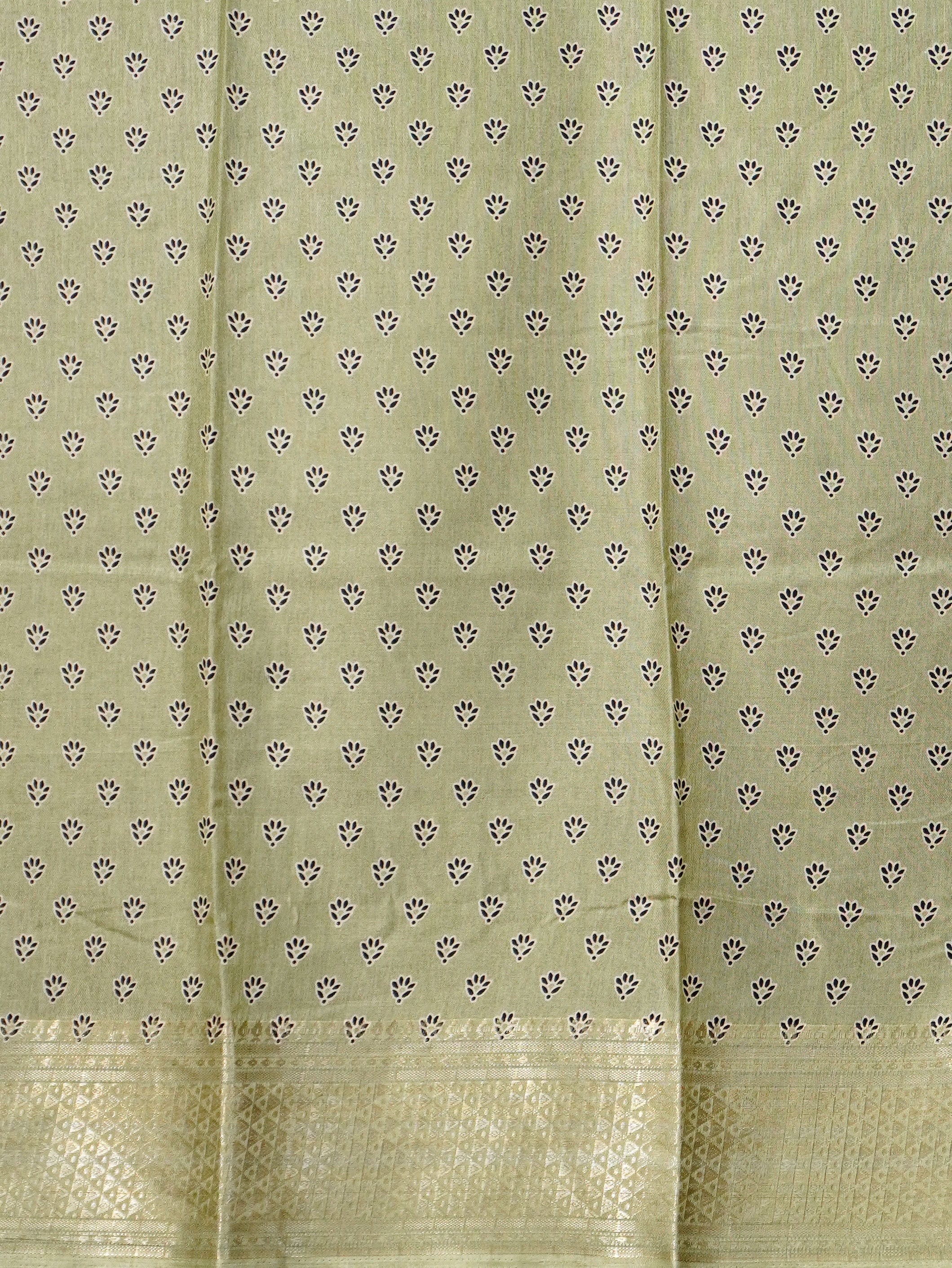 Printed Dola Silk Saree | TTDS3244