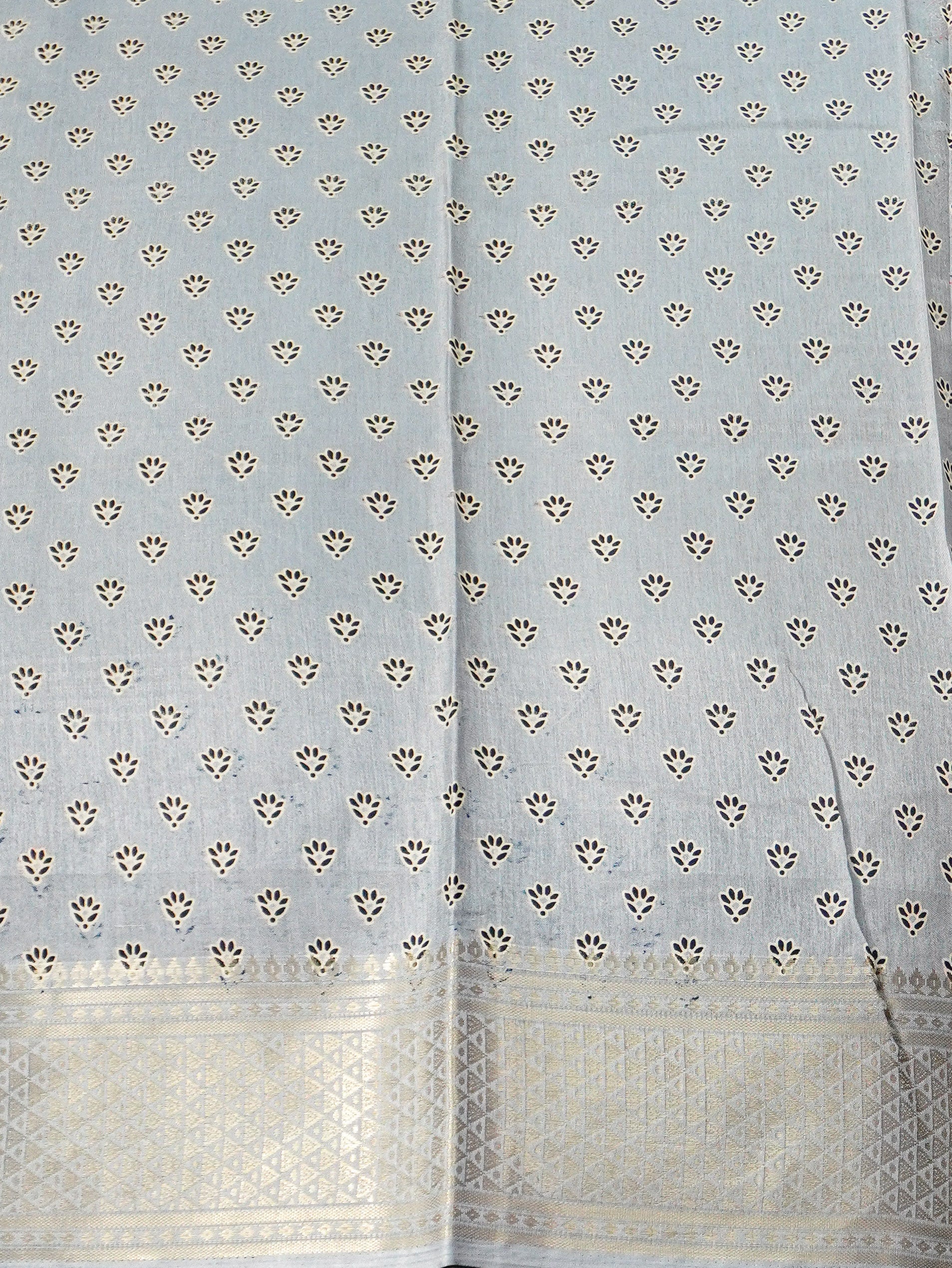Printed Dola Silk Saree | TTDS3244