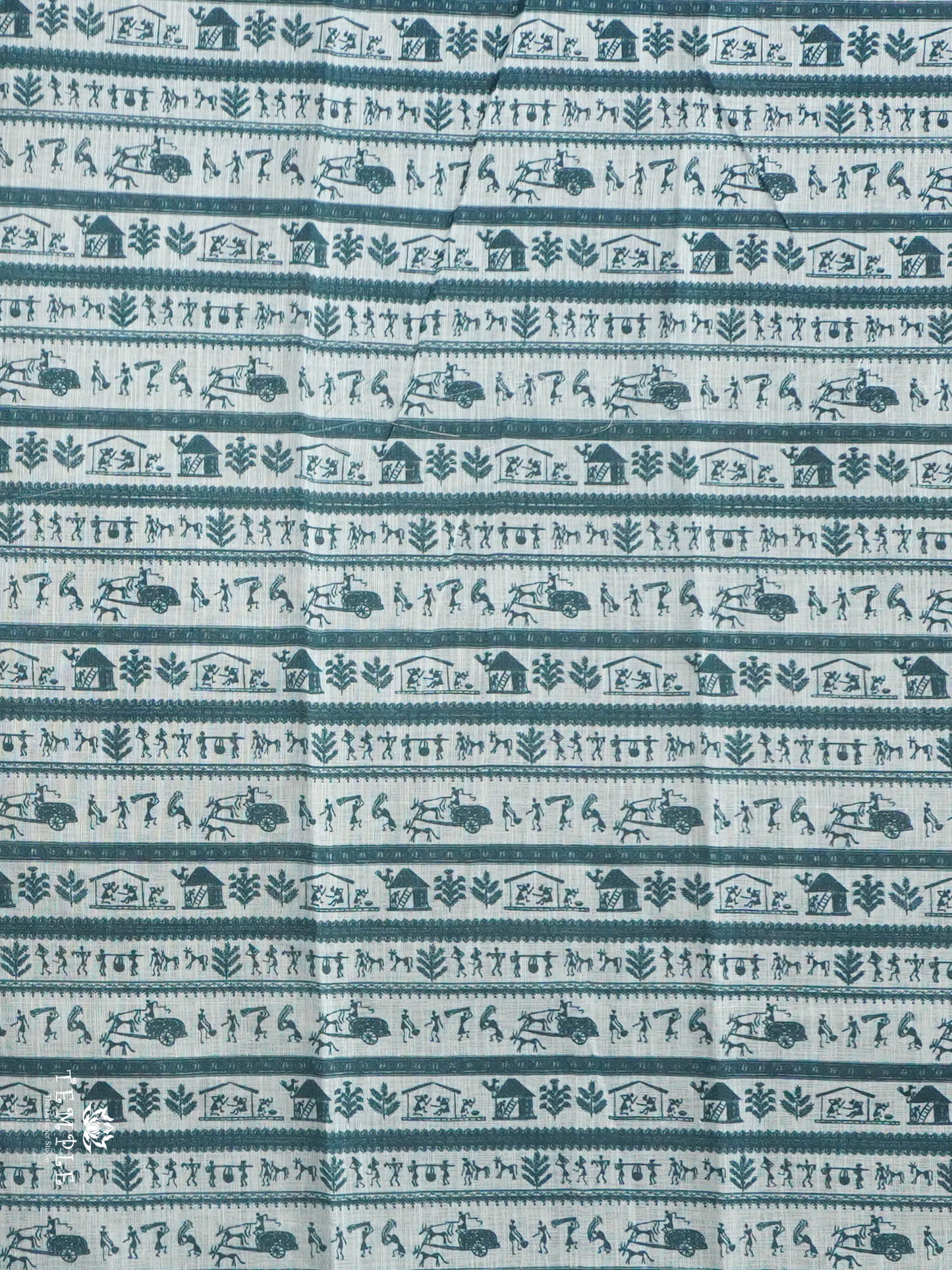 Warli Tribal Print Saree | TTDS2852