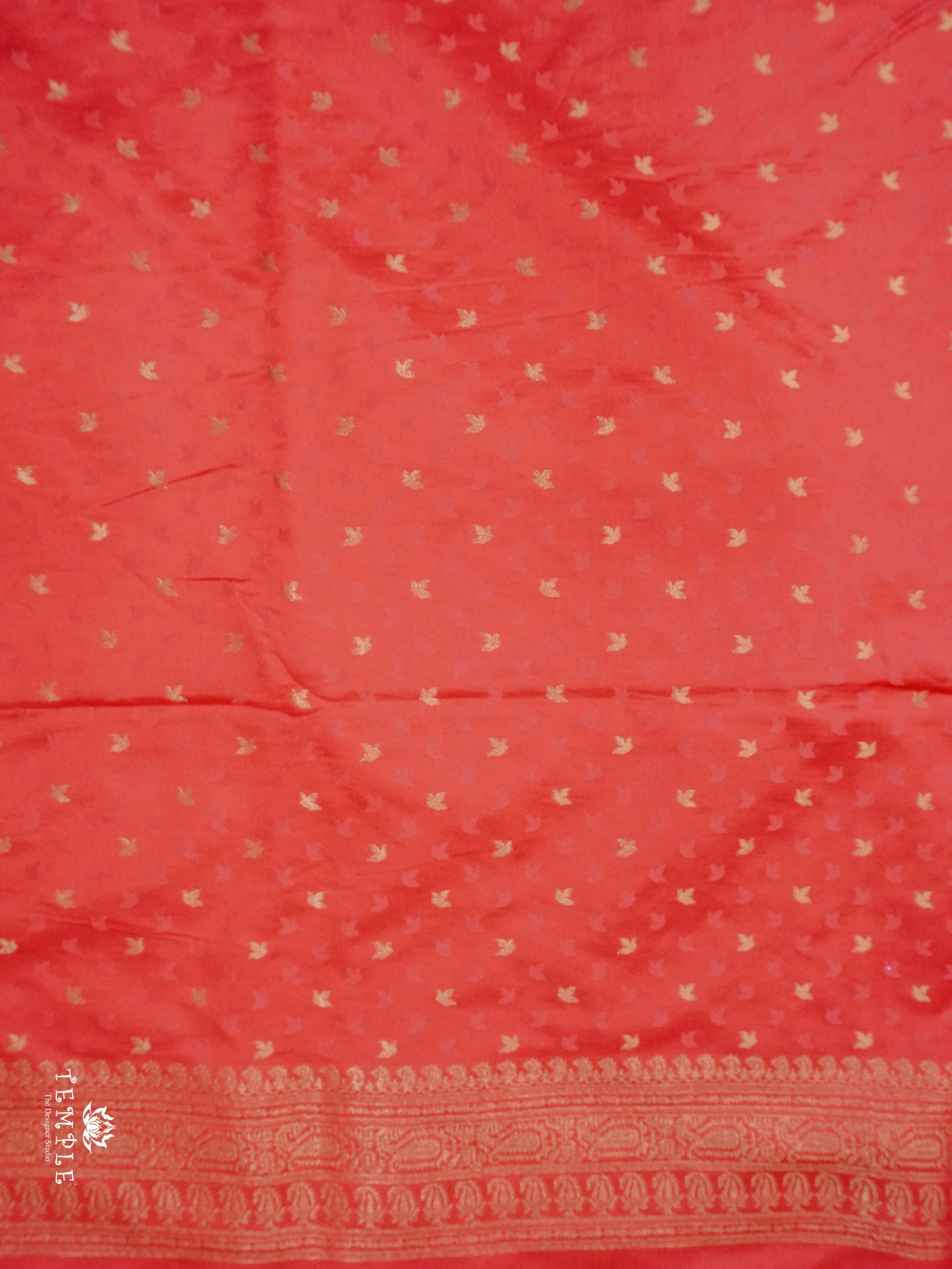 Banarasi Weaved Satin Silk Saree  | TTDS2332