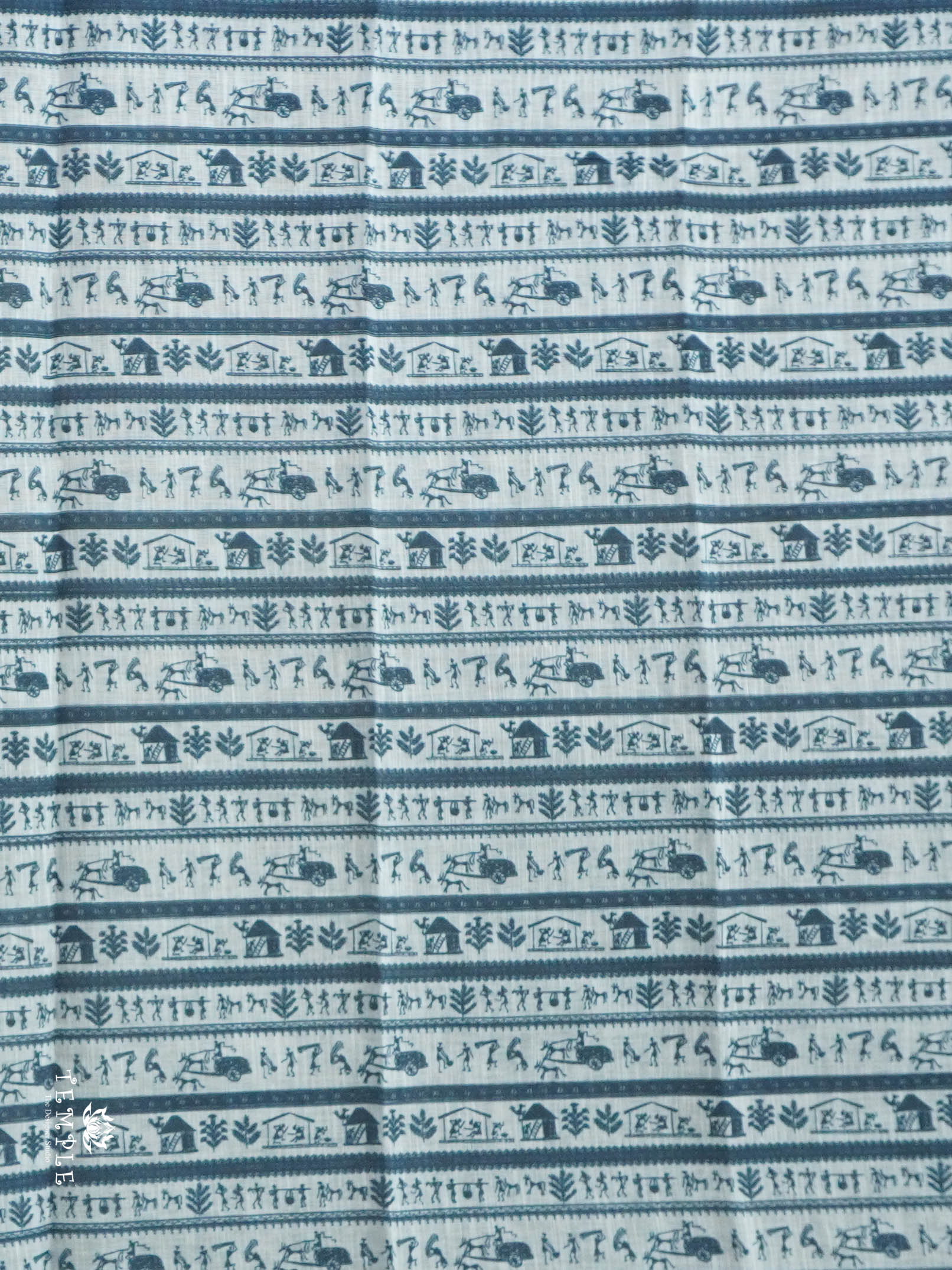 Warli Tribal Print Saree | TTDS2852