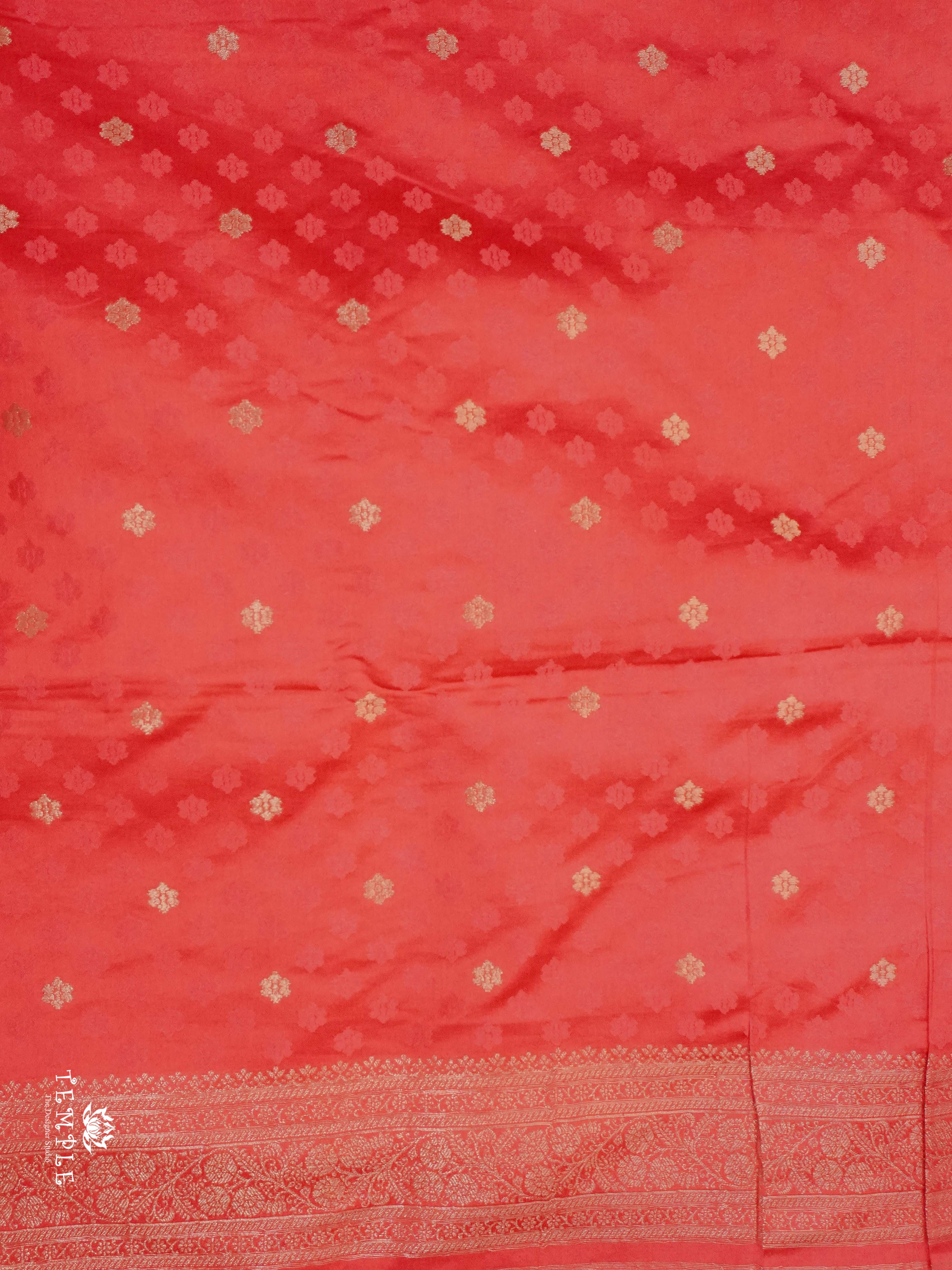Banarasi Weaved Satin Silk Saree | TTDS2370
