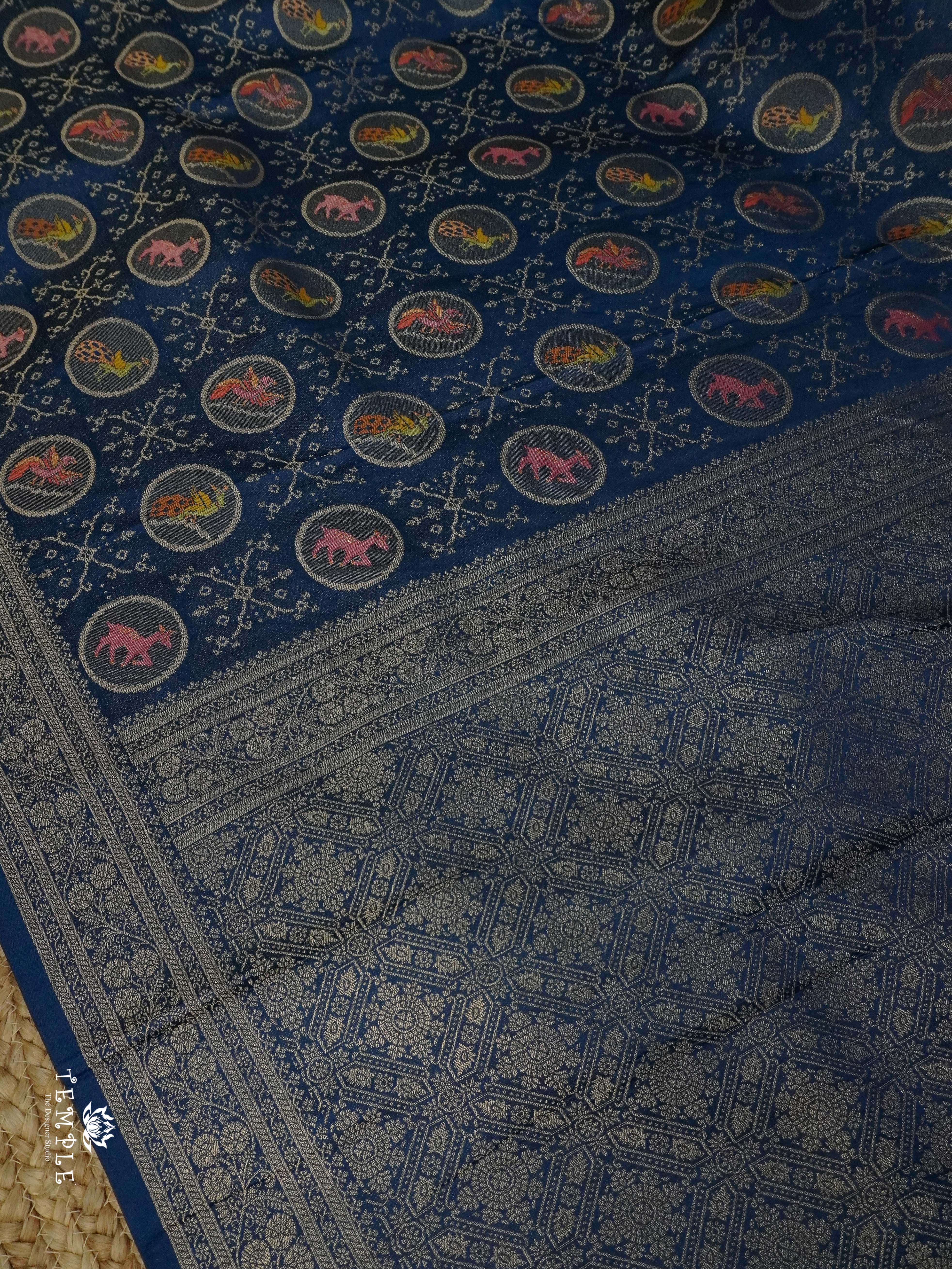 Banarasi Weaved Satin Silk Saree | TTDS2370