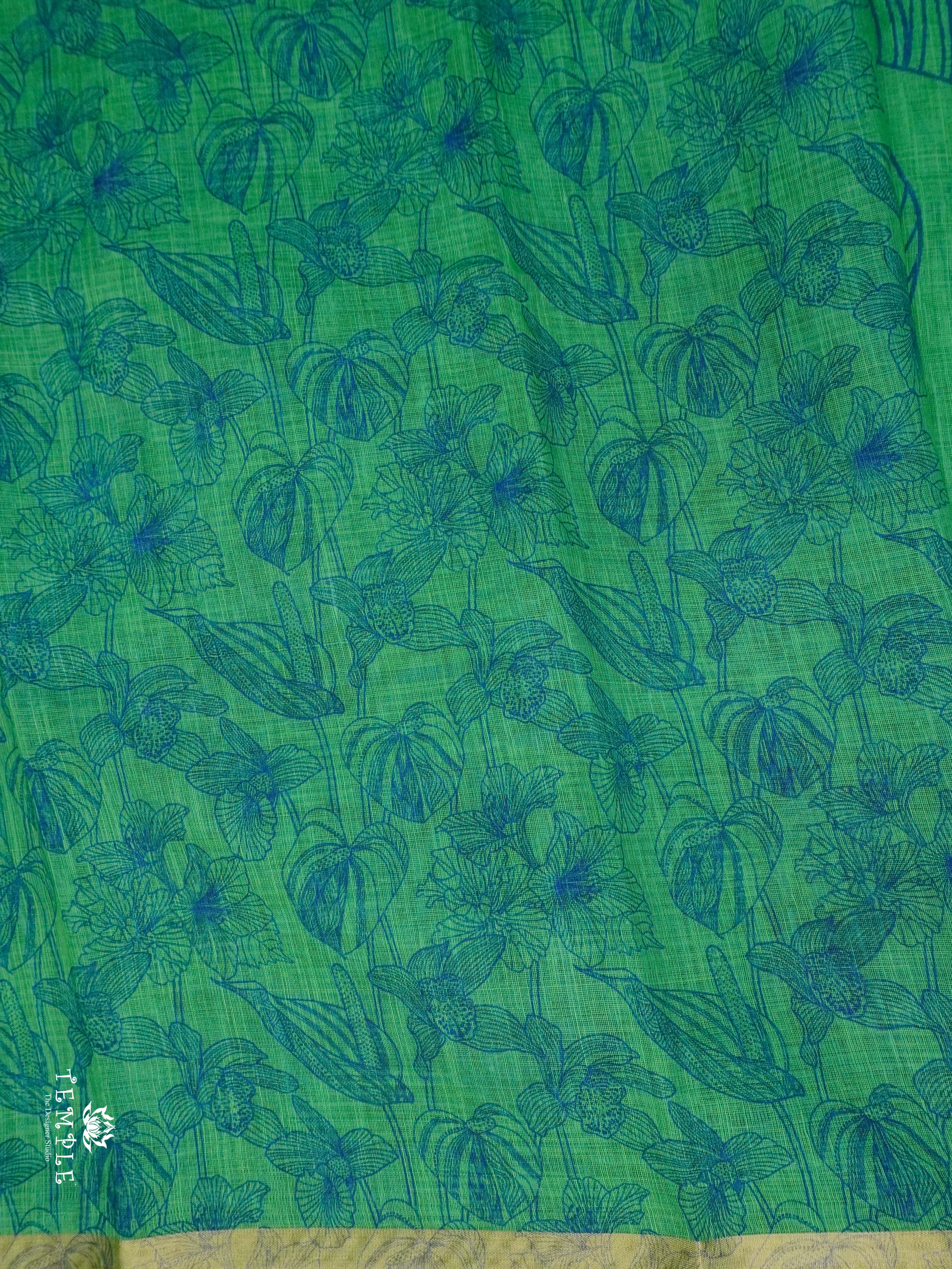 Printed Chanderi Cotton | TTDS2329