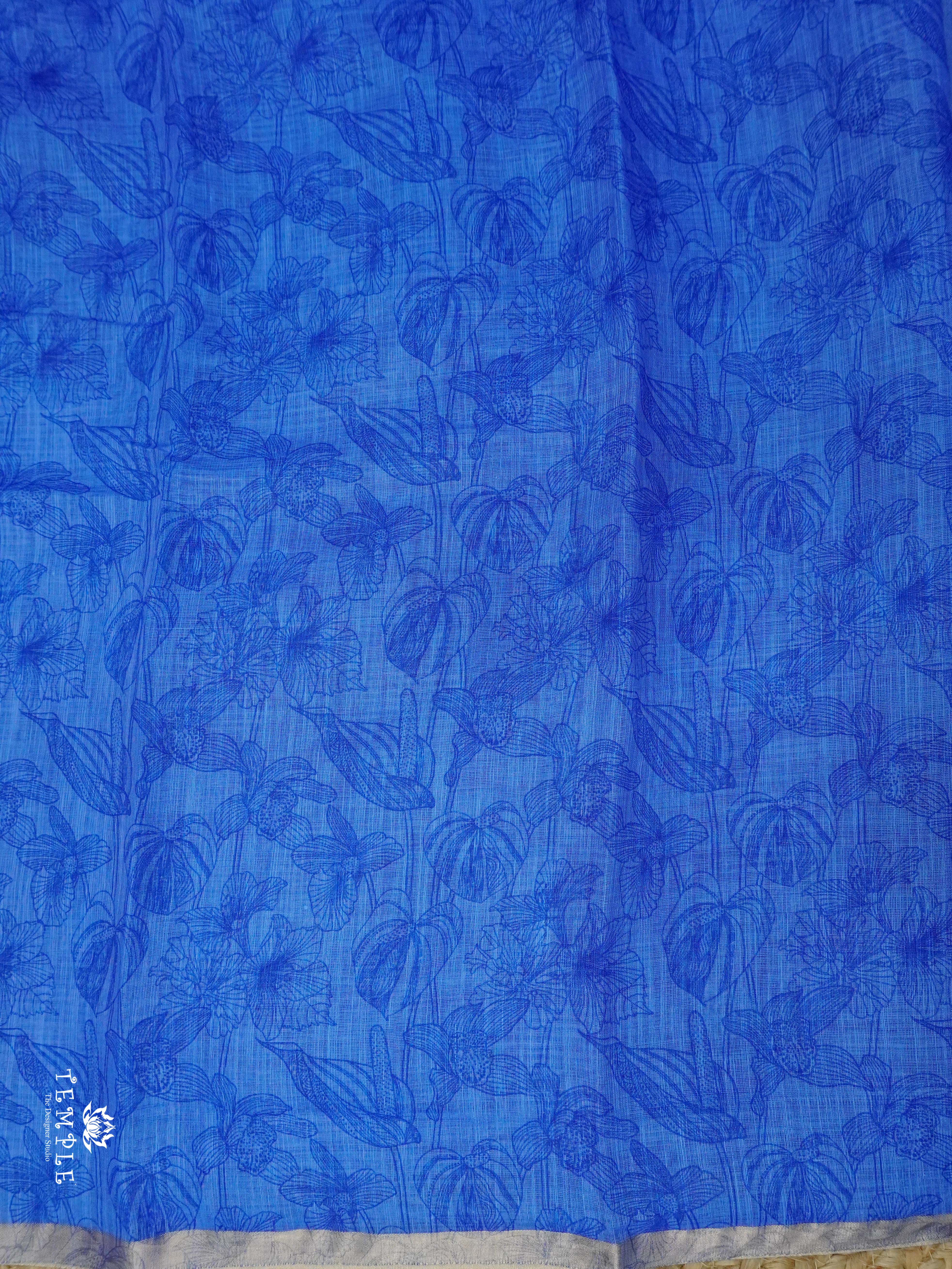 Printed Chanderi Cotton | TTDS2329