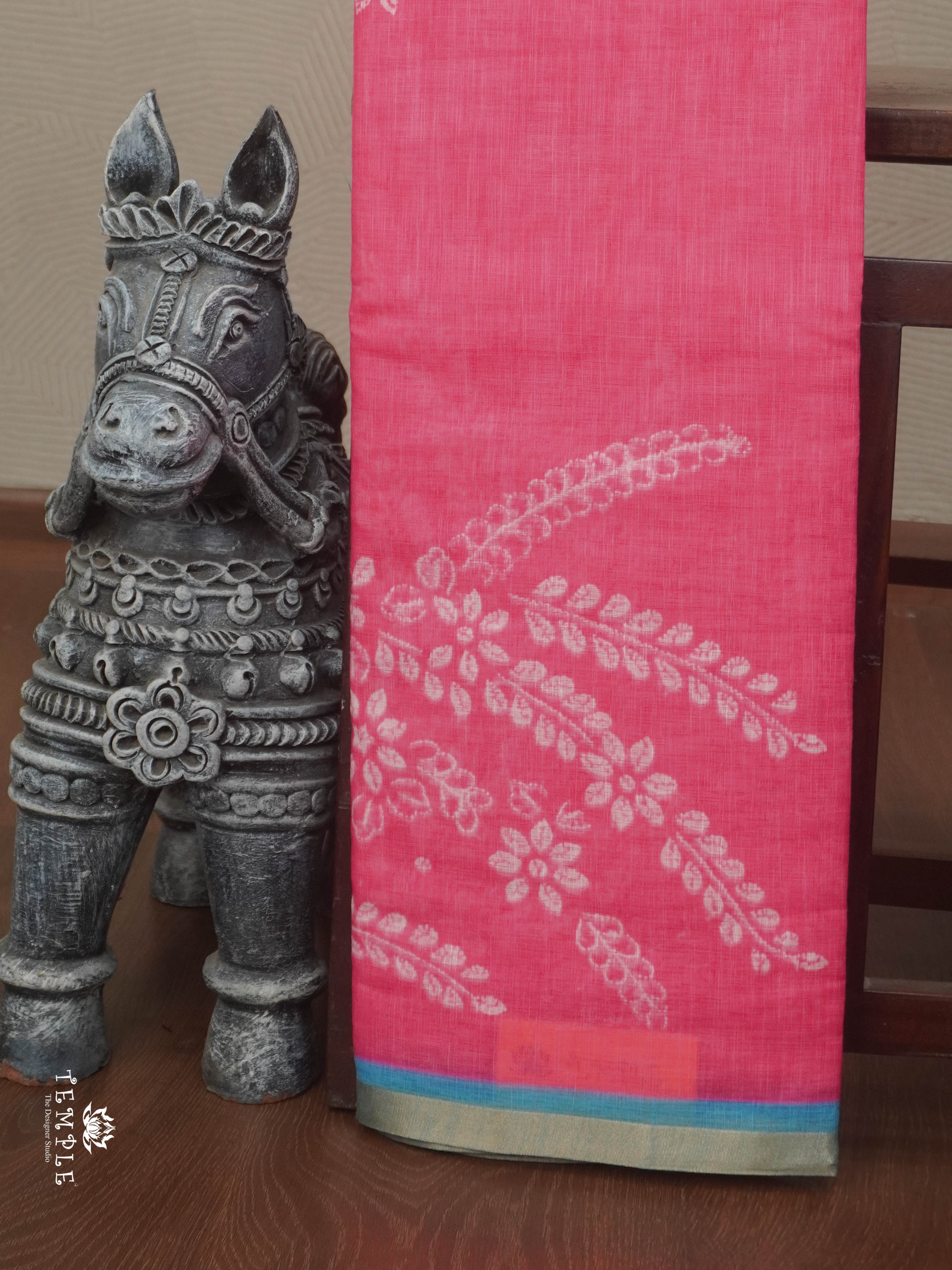 Chanderi Cotton Saree | TTDS2849
