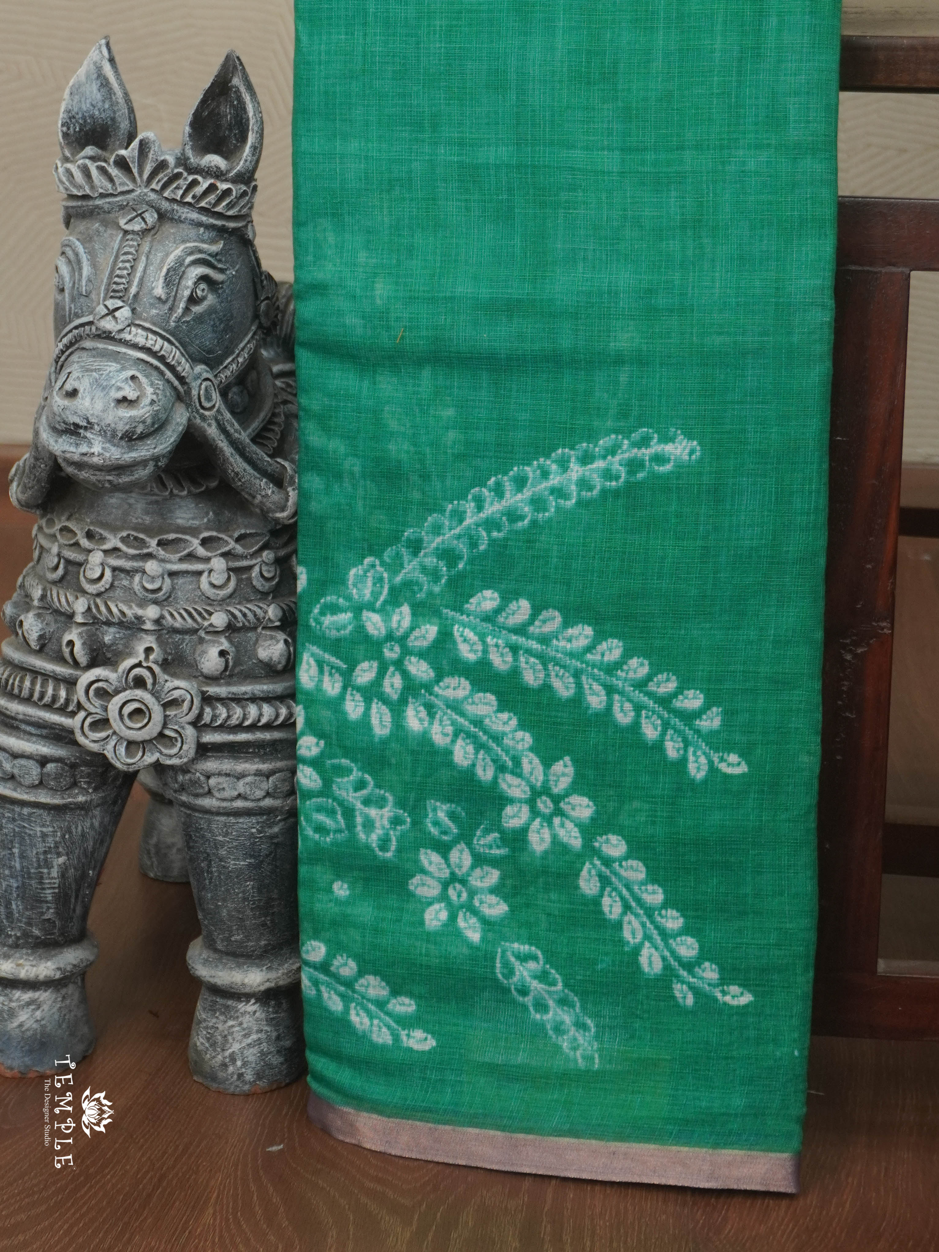 Chanderi Cotton Saree | TTDS2849