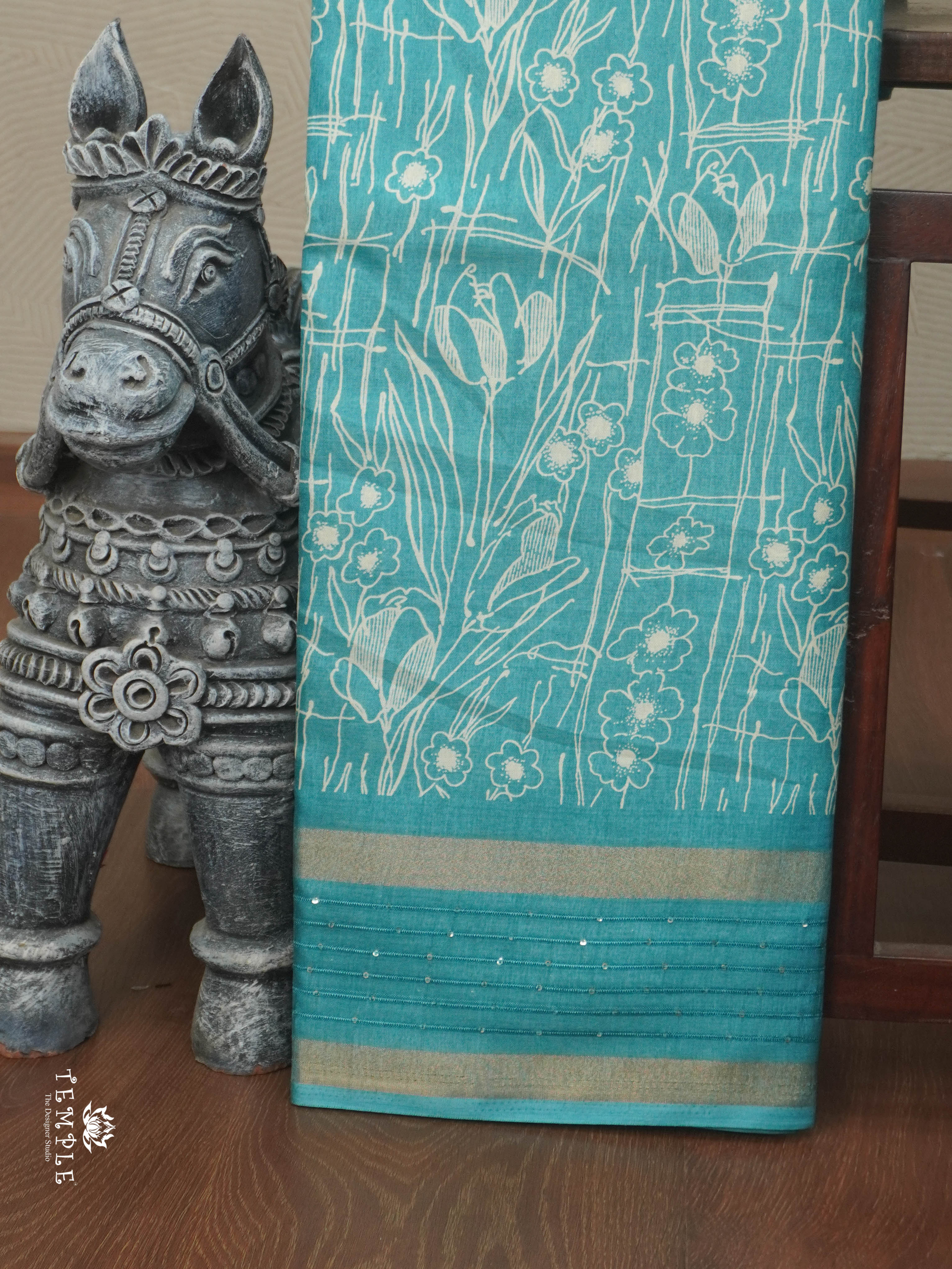 Dola Sequins Saree | TTDS2828