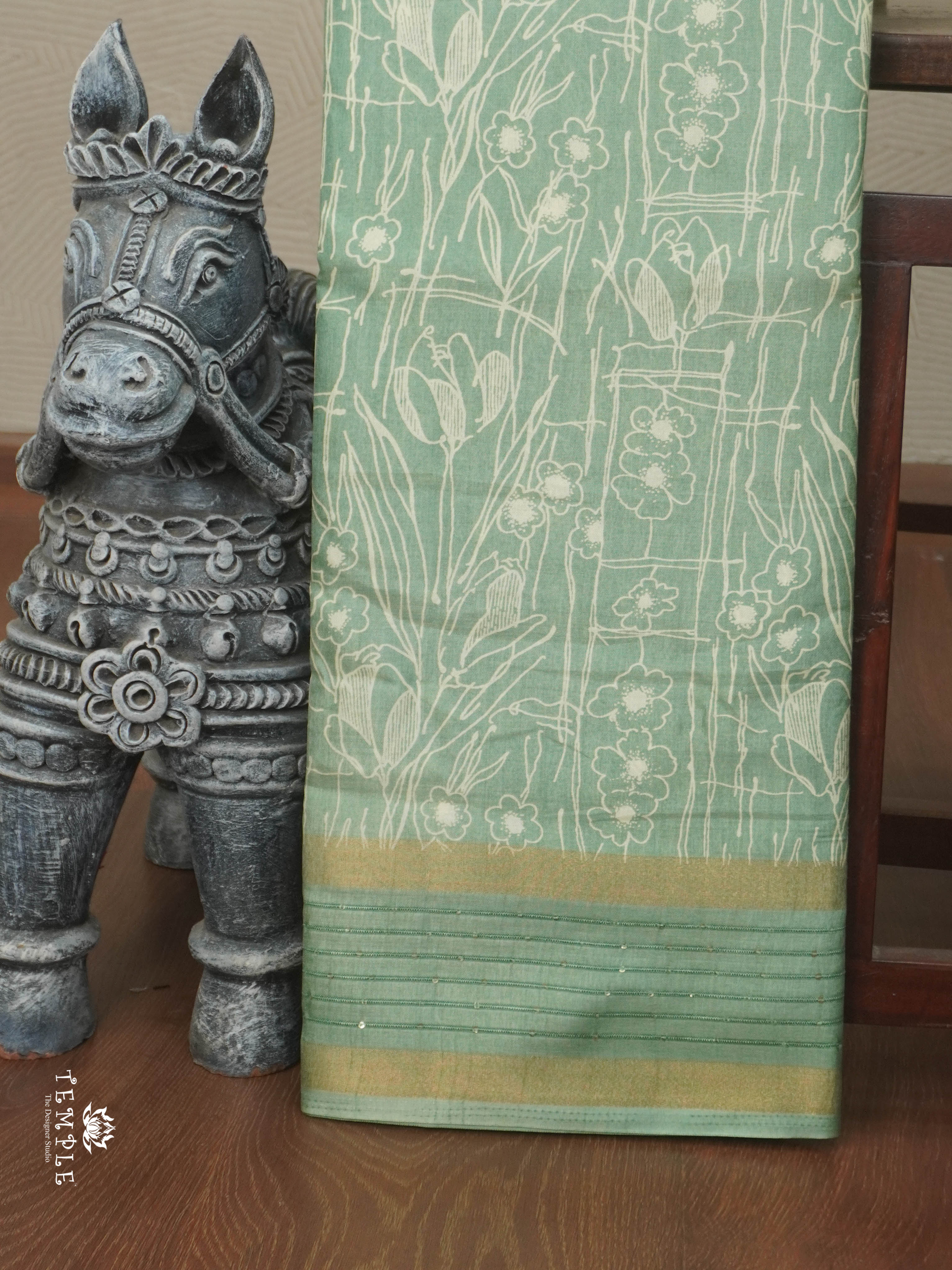 Dola Sequins Saree | TTDS2828