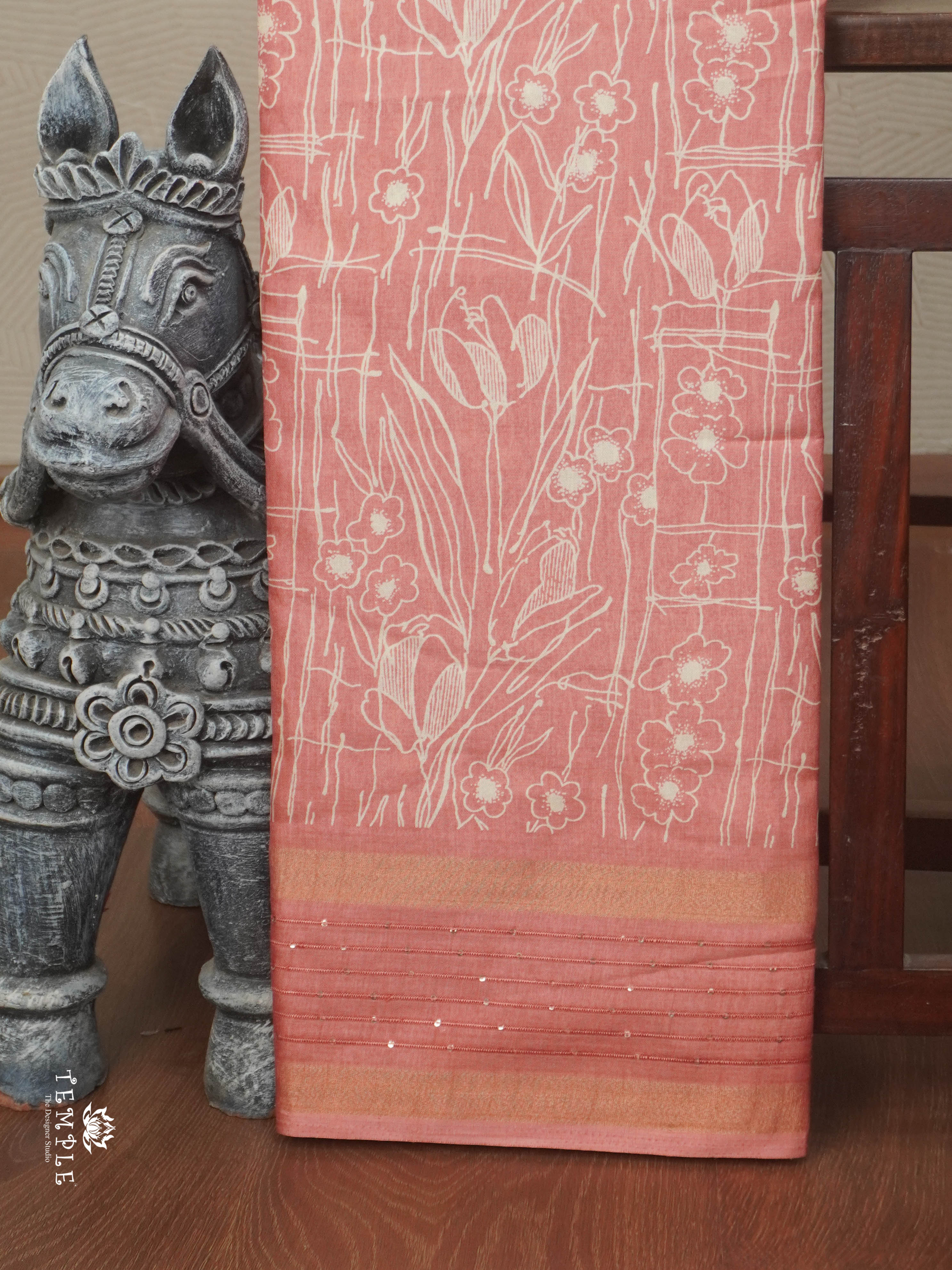 Dola Sequins Saree | TTDS2828