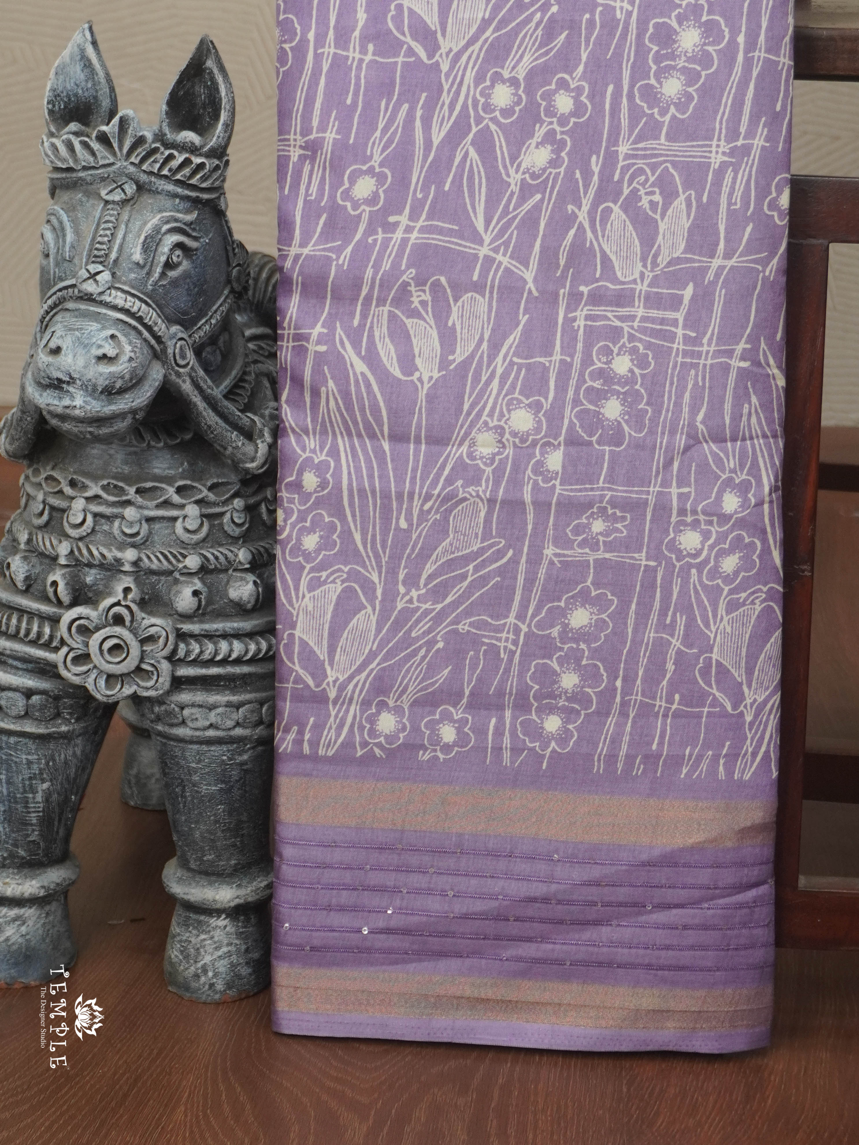 Dola Sequins Saree | TTDS2828