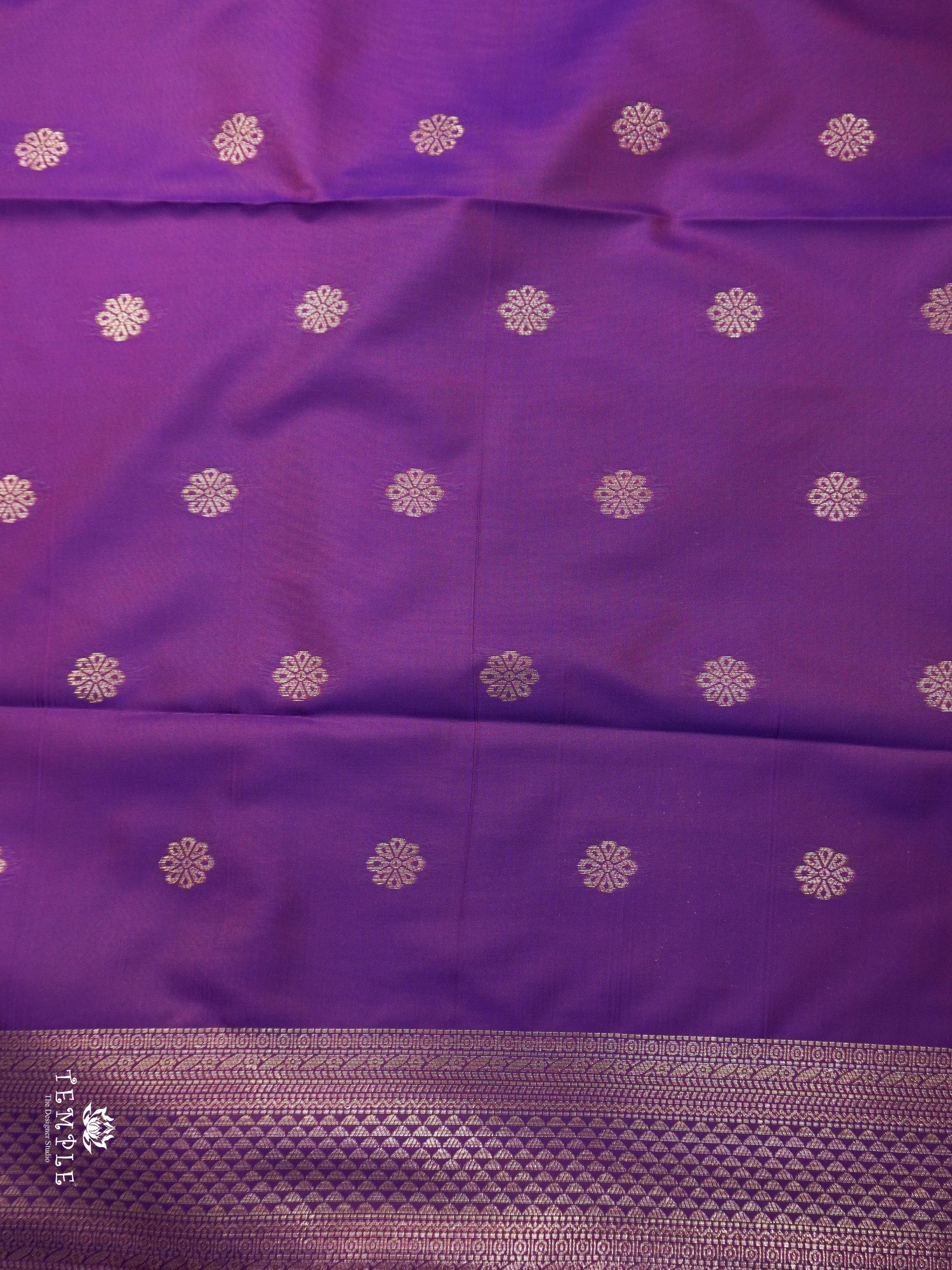 Soft Silk Saree With Zari Woven Pattern | TTDS1853