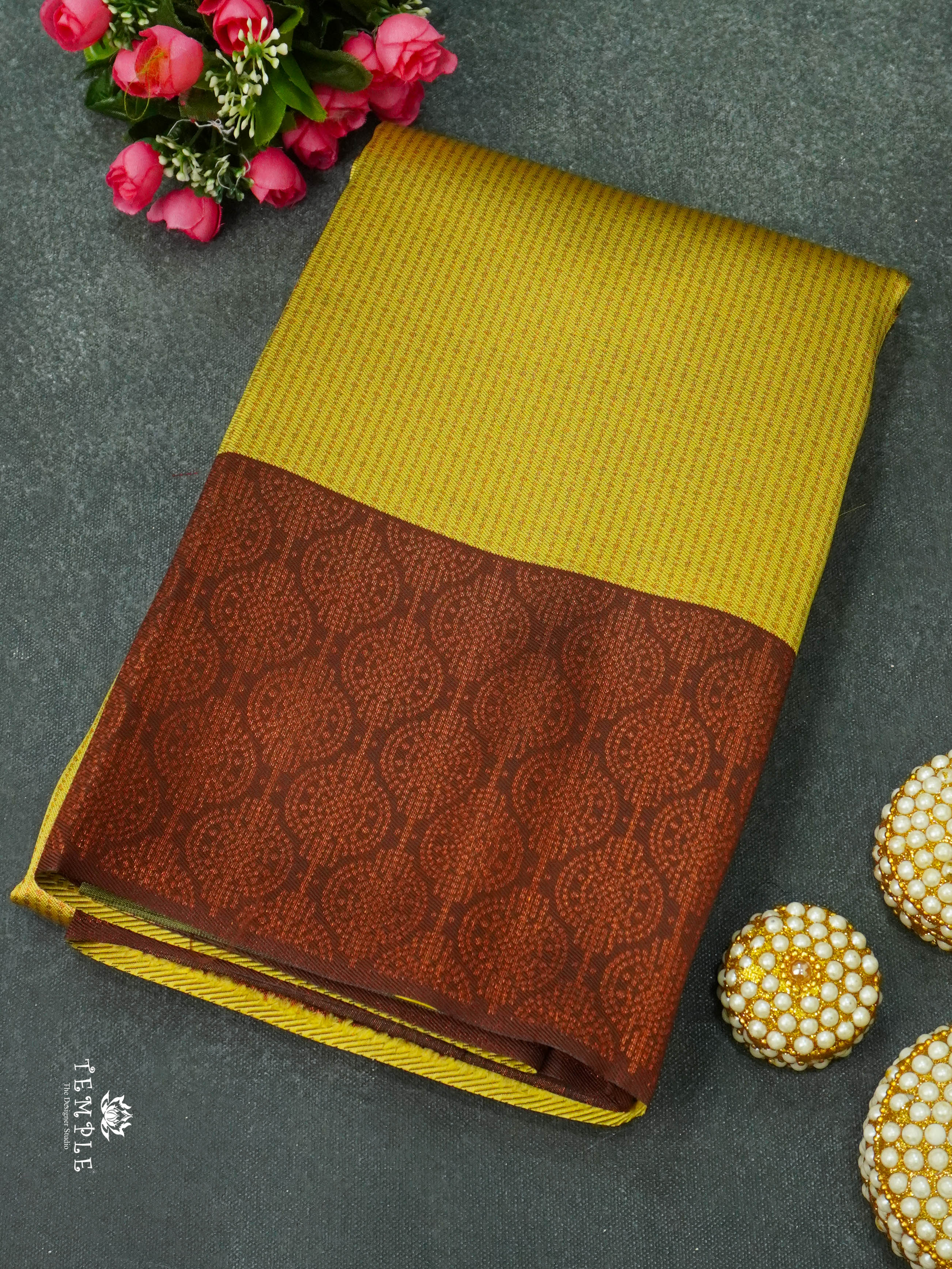 Semi Kanchi Silk Saree | TTDS1397