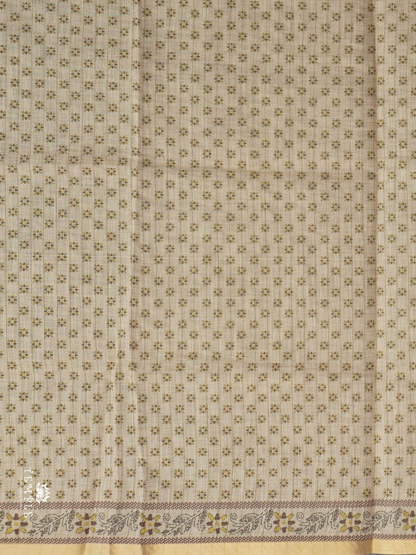 Linen Cotton Saree | TTDS2845